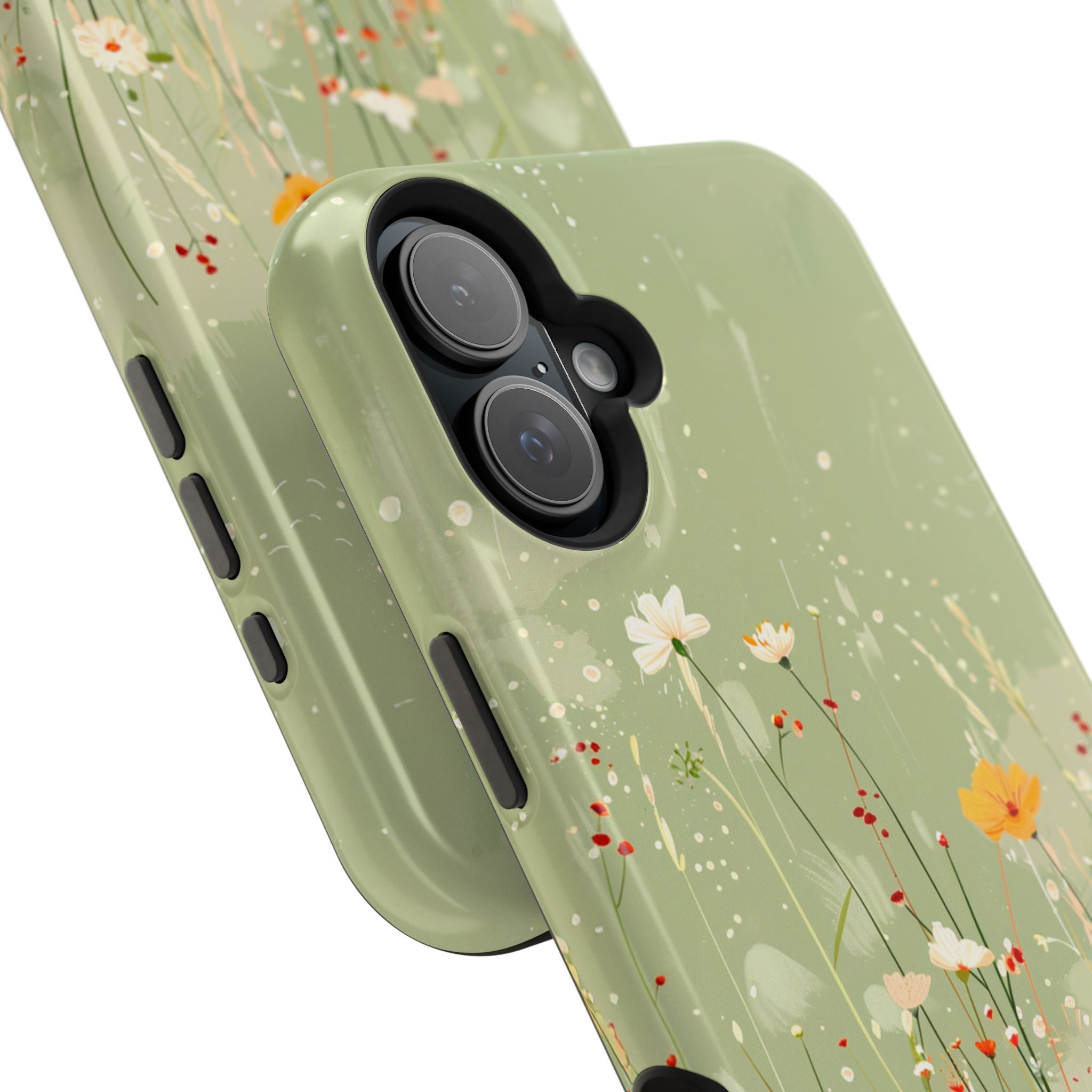Floral Meadow Magnetic Impact-Resistant Phone Case