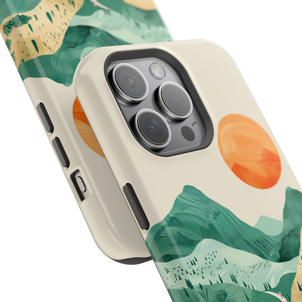 Sunrise Mountain Landscape