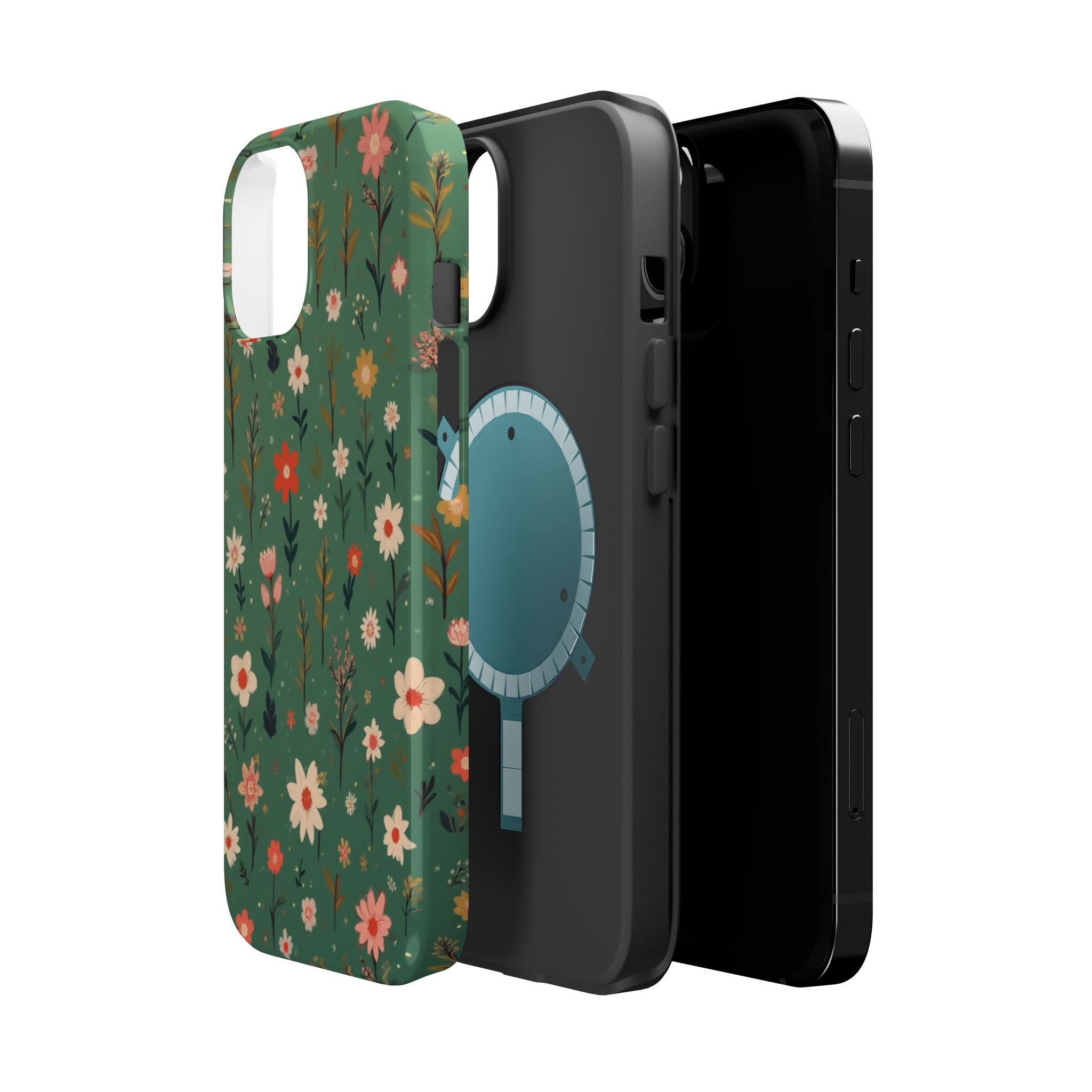 Floral Meadow Magnetic Impact-Resistant Phone Case