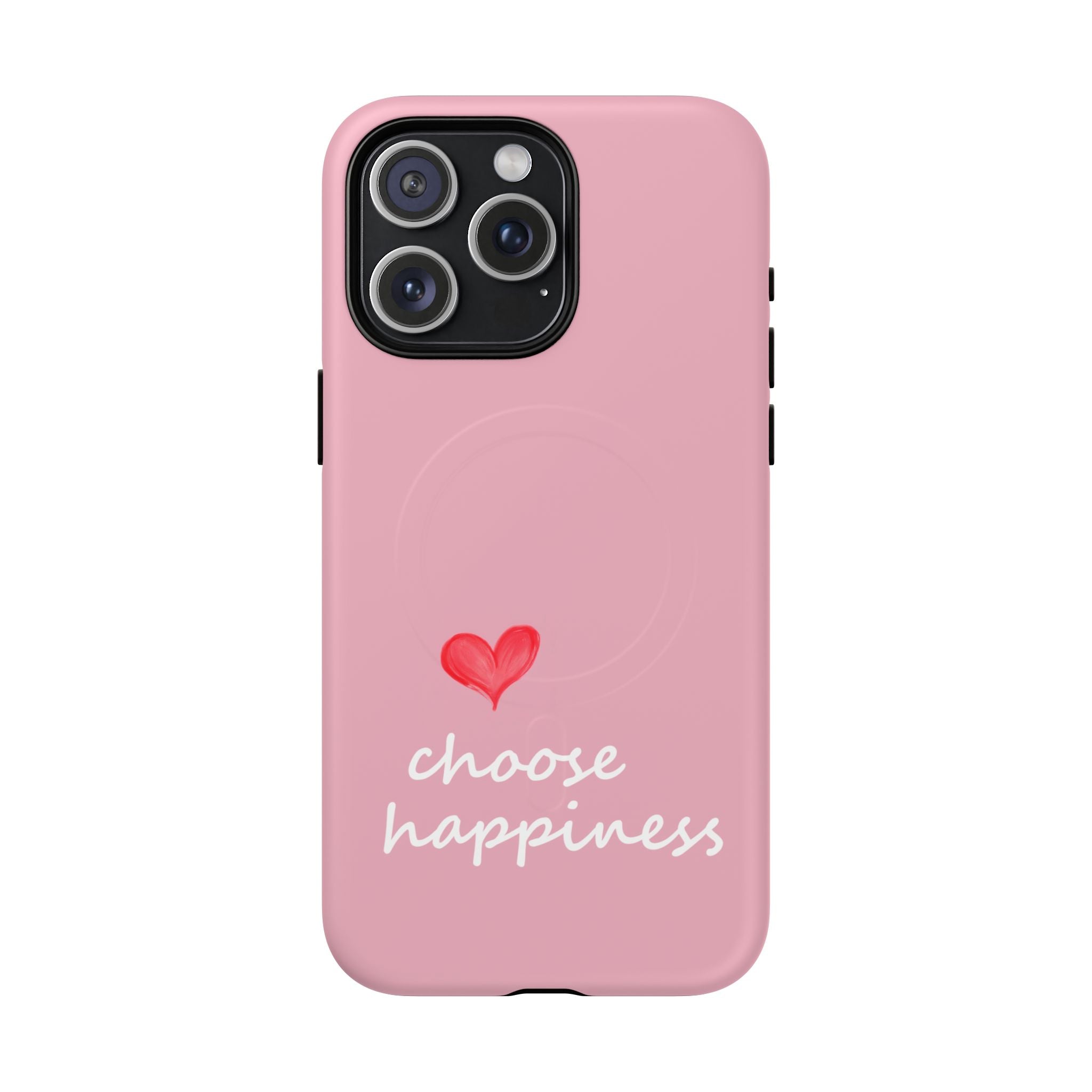 Soft Energy Tough Magnetic Phone Case — Protective Pink MagSafe-Compatible Case