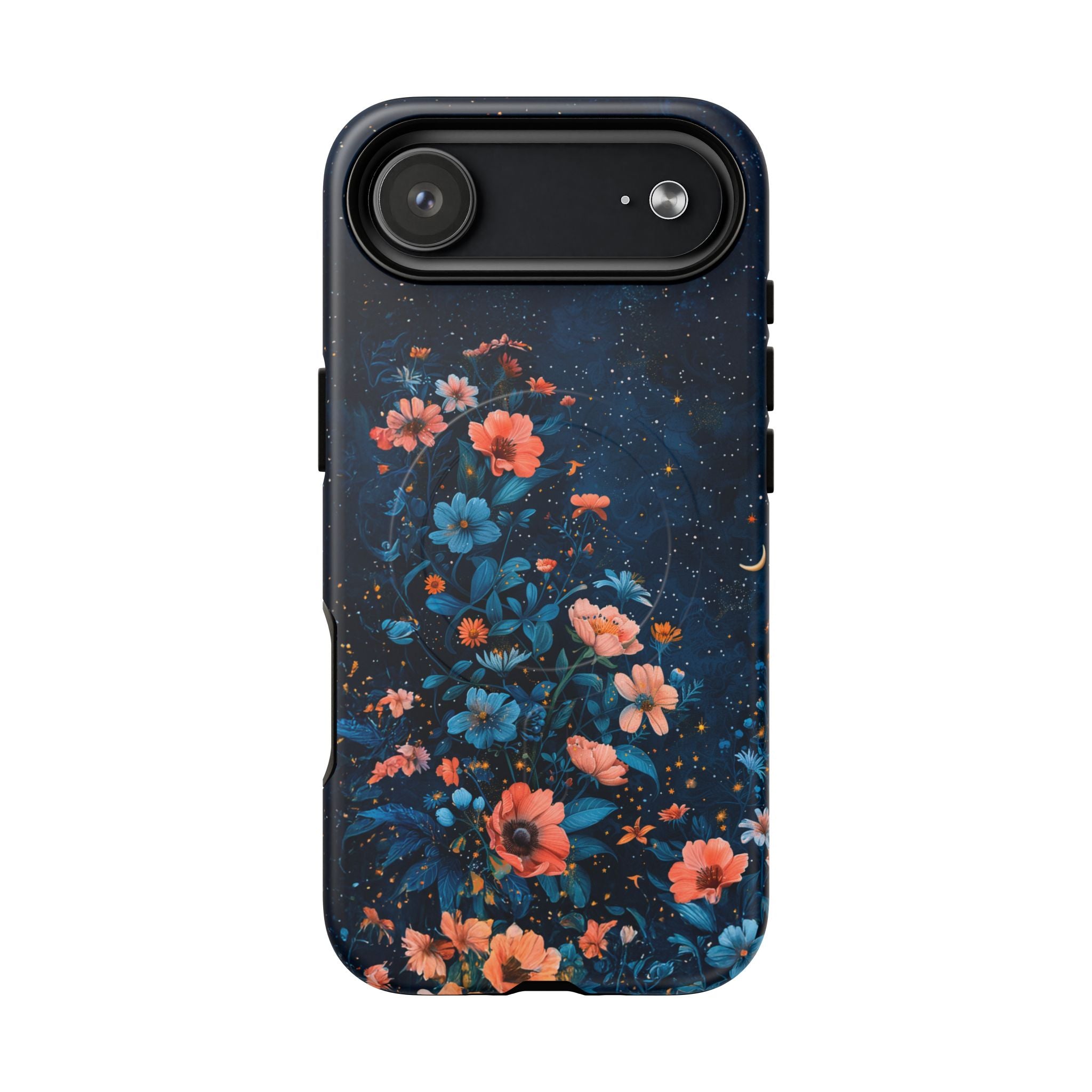Floral Night Sky Tough Magnetic Phone Case