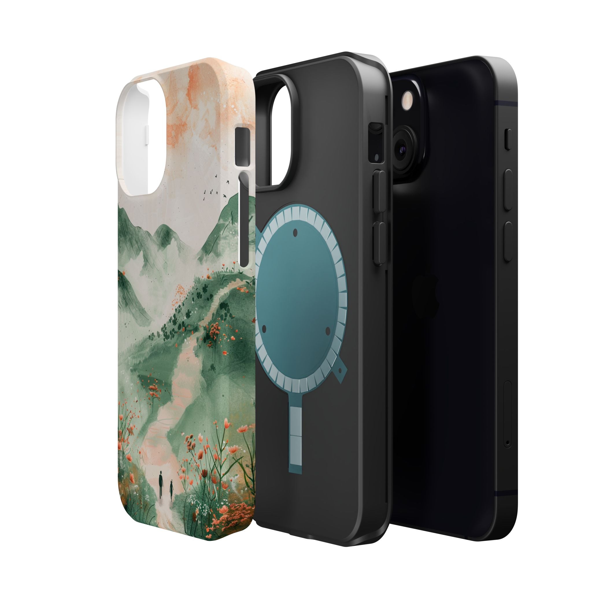 Misty Mountain Landscape