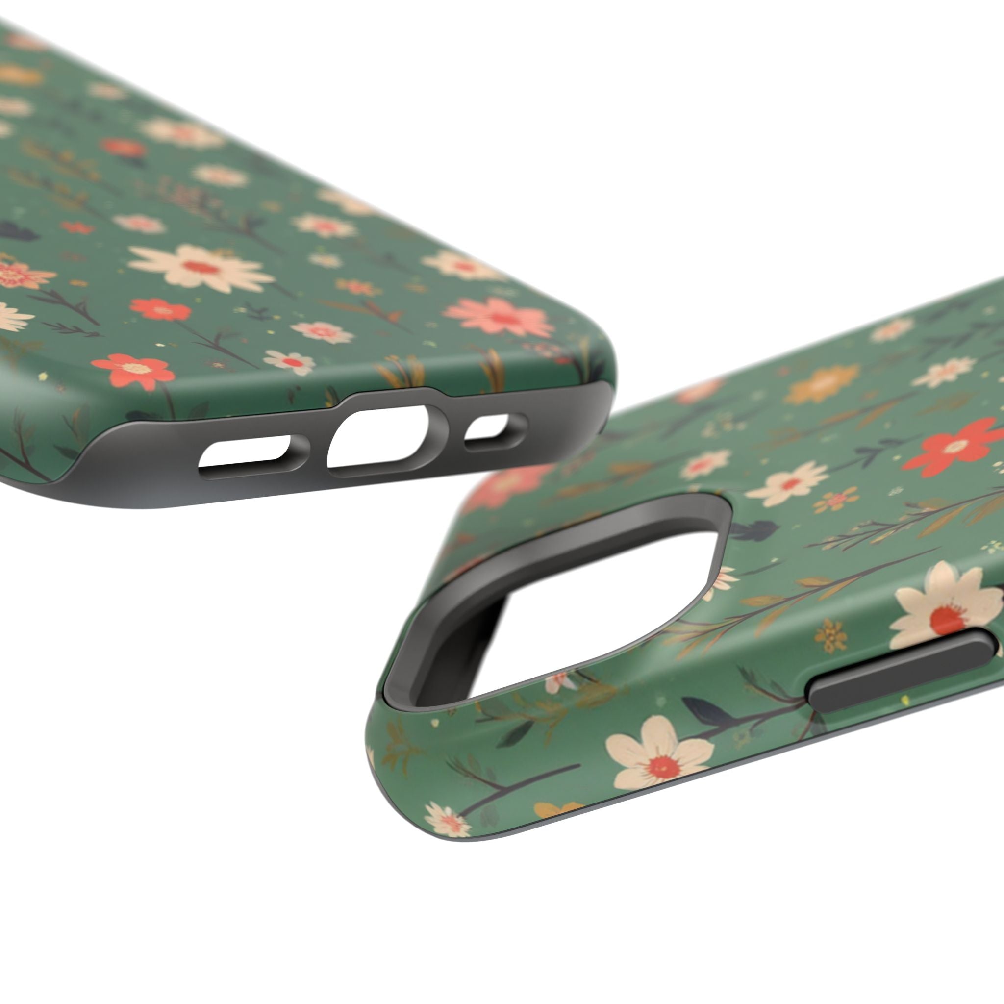 Floral Meadow Magnetic Impact-Resistant Phone Case