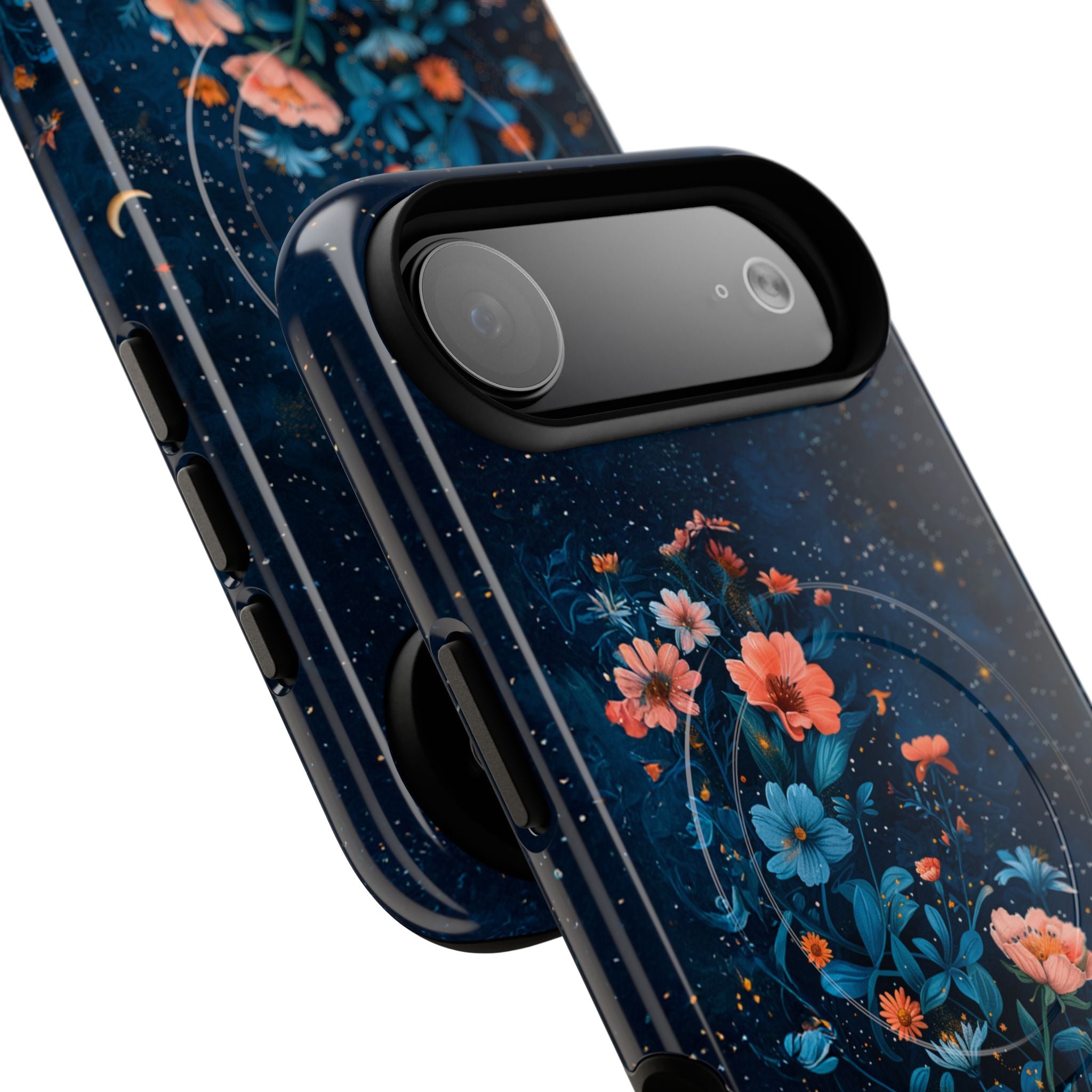 Floral Night Sky Tough Magnetic Phone Case