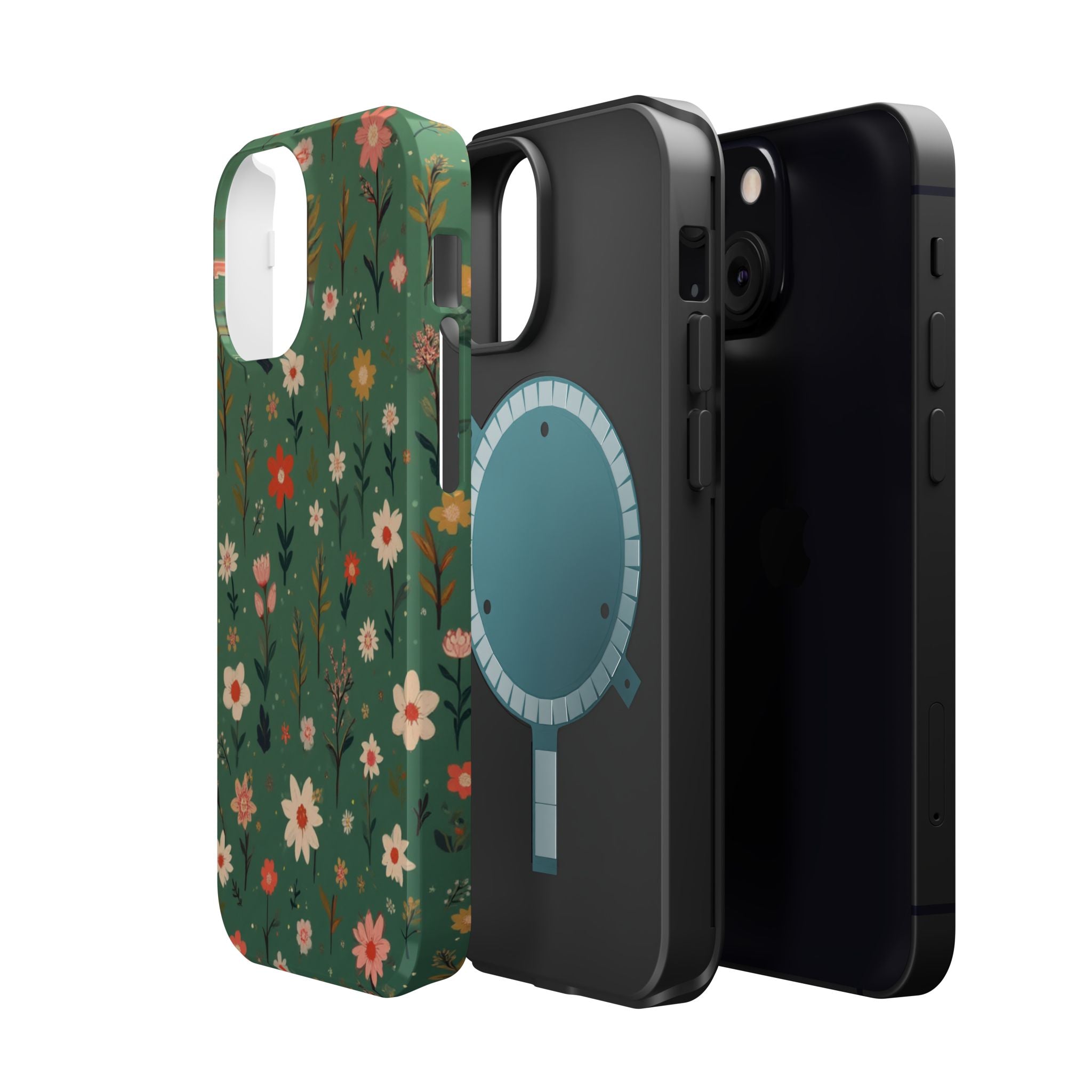 Floral Meadow Magnetic Impact-Resistant Phone Case