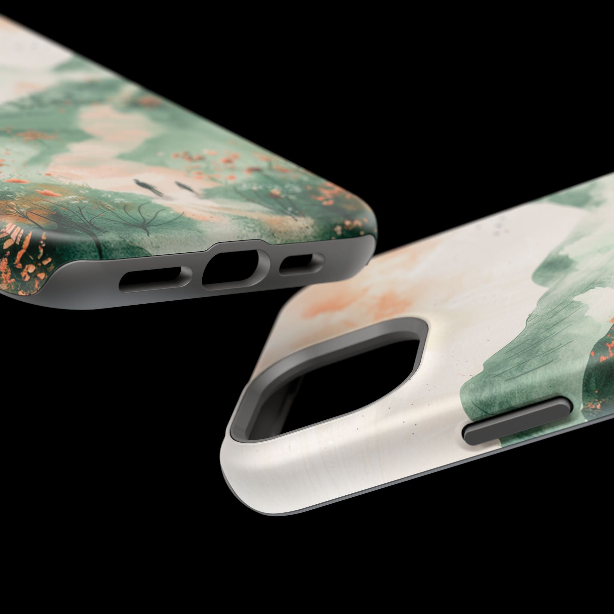 Misty Mountain Landscape