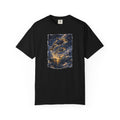 Dolphins T-Shirt — Glowing Night Sky Ocean Dolphins Tee