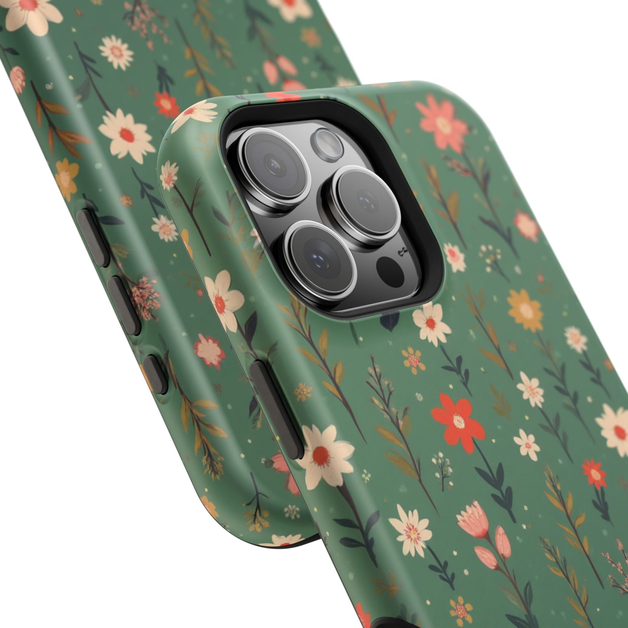 Floral Meadow Magnetic Impact-Resistant Phone Case