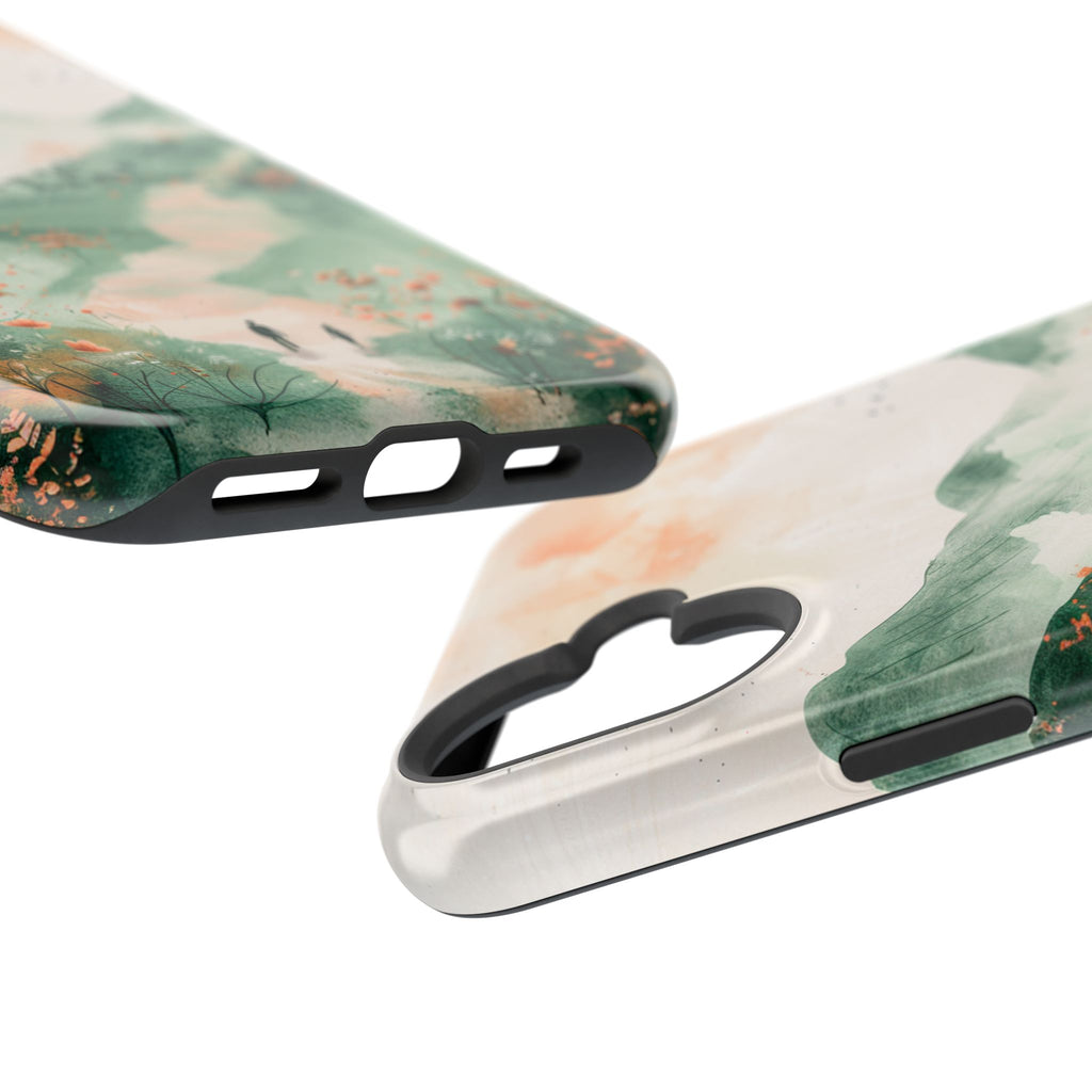 Misty Mountain Landscape