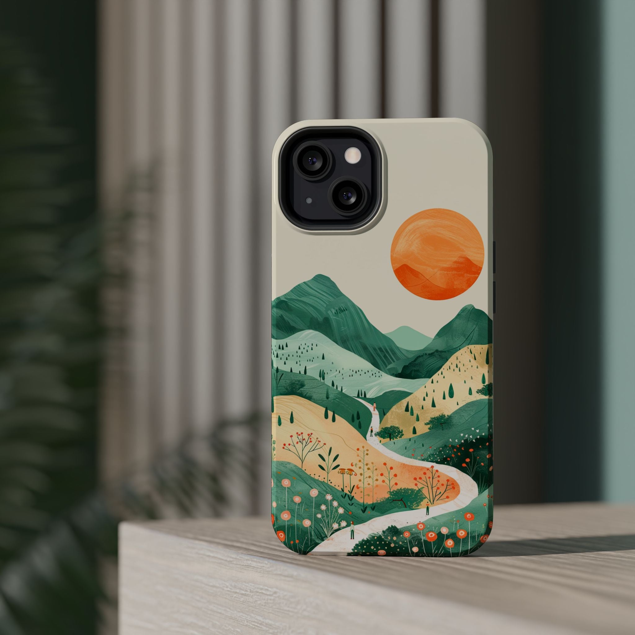 Sunrise Mountain Landscape