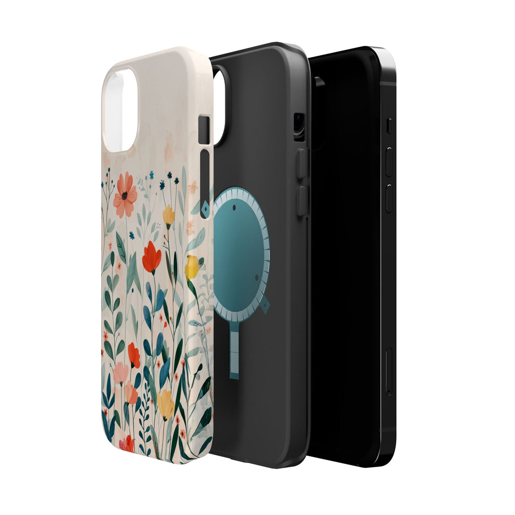 Floral Garden Magnetic Impact-Resistant Phone Case