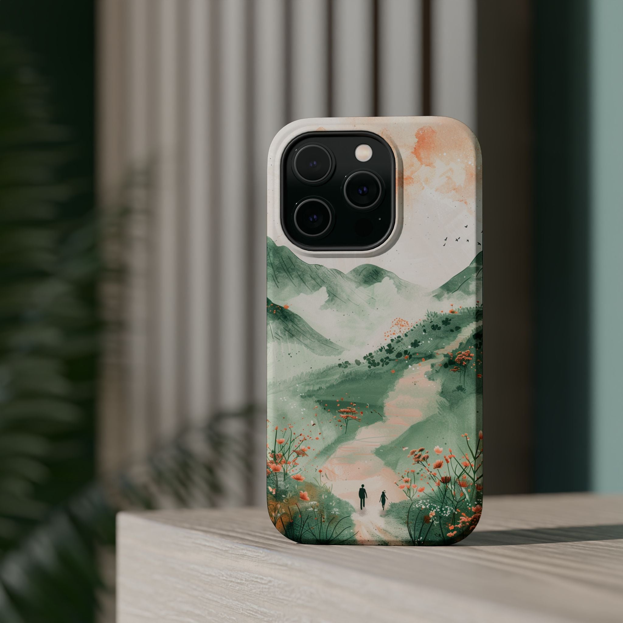 Misty Mountain Landscape