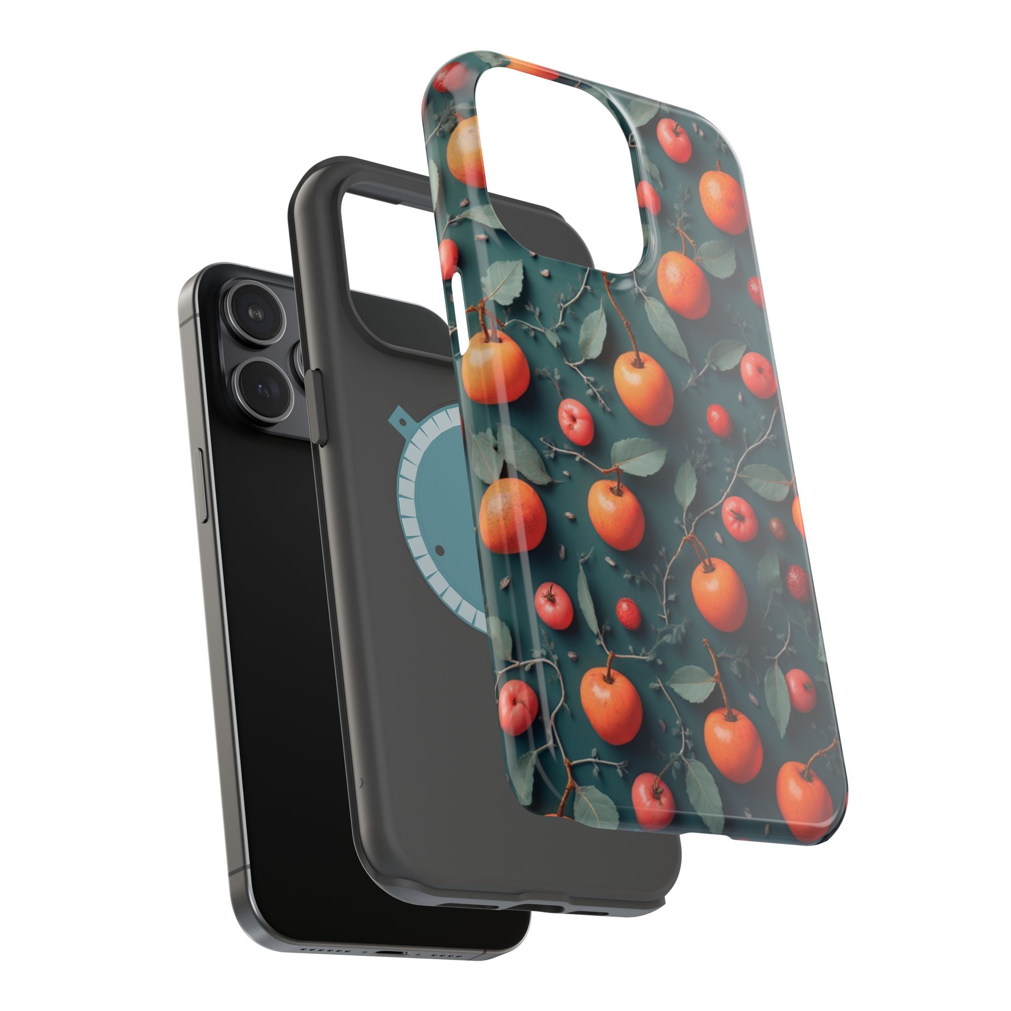 Phone Case – Orange Orchard Magnetic Impact‑Resistant Design