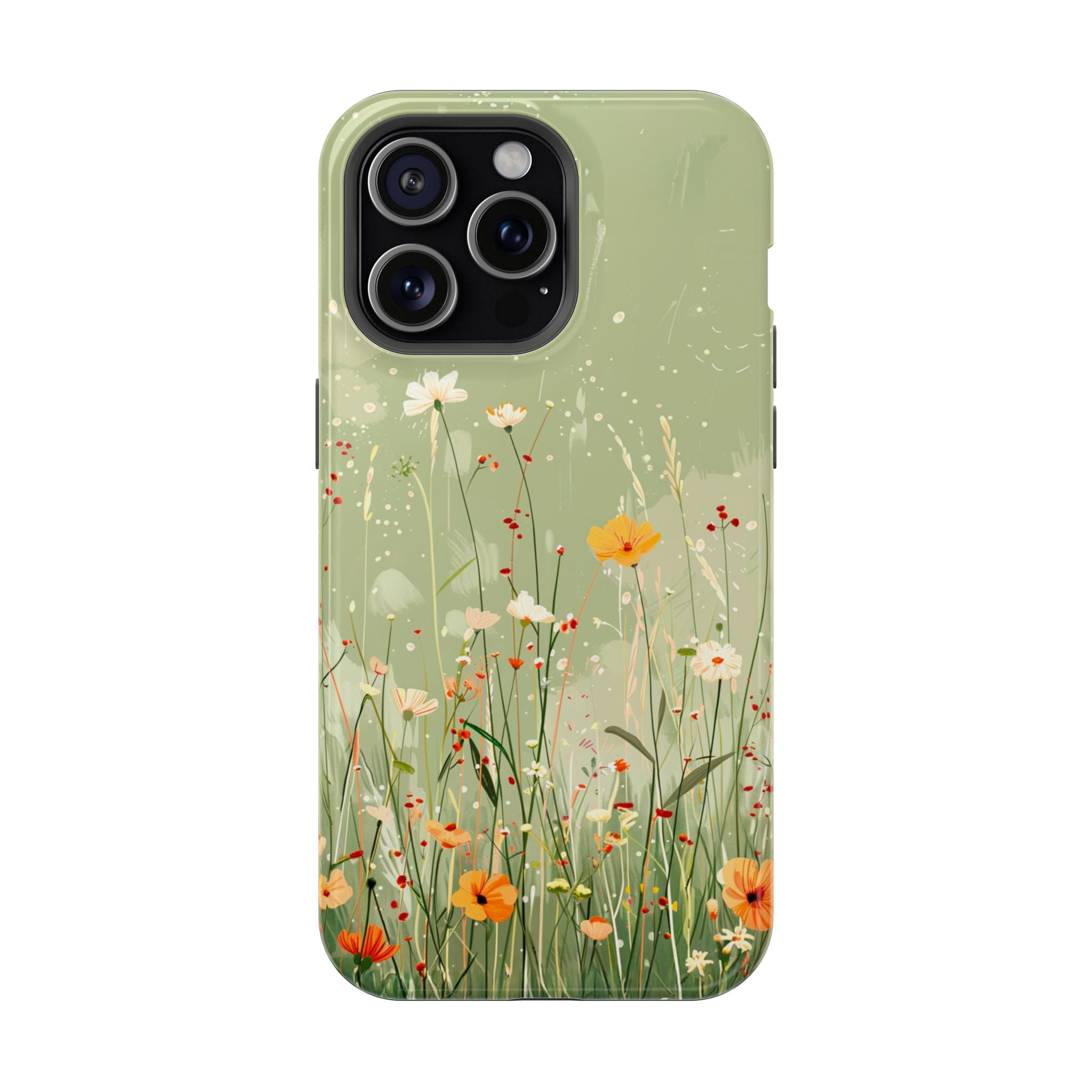 Floral Meadow Magnetic Impact-Resistant Phone Case