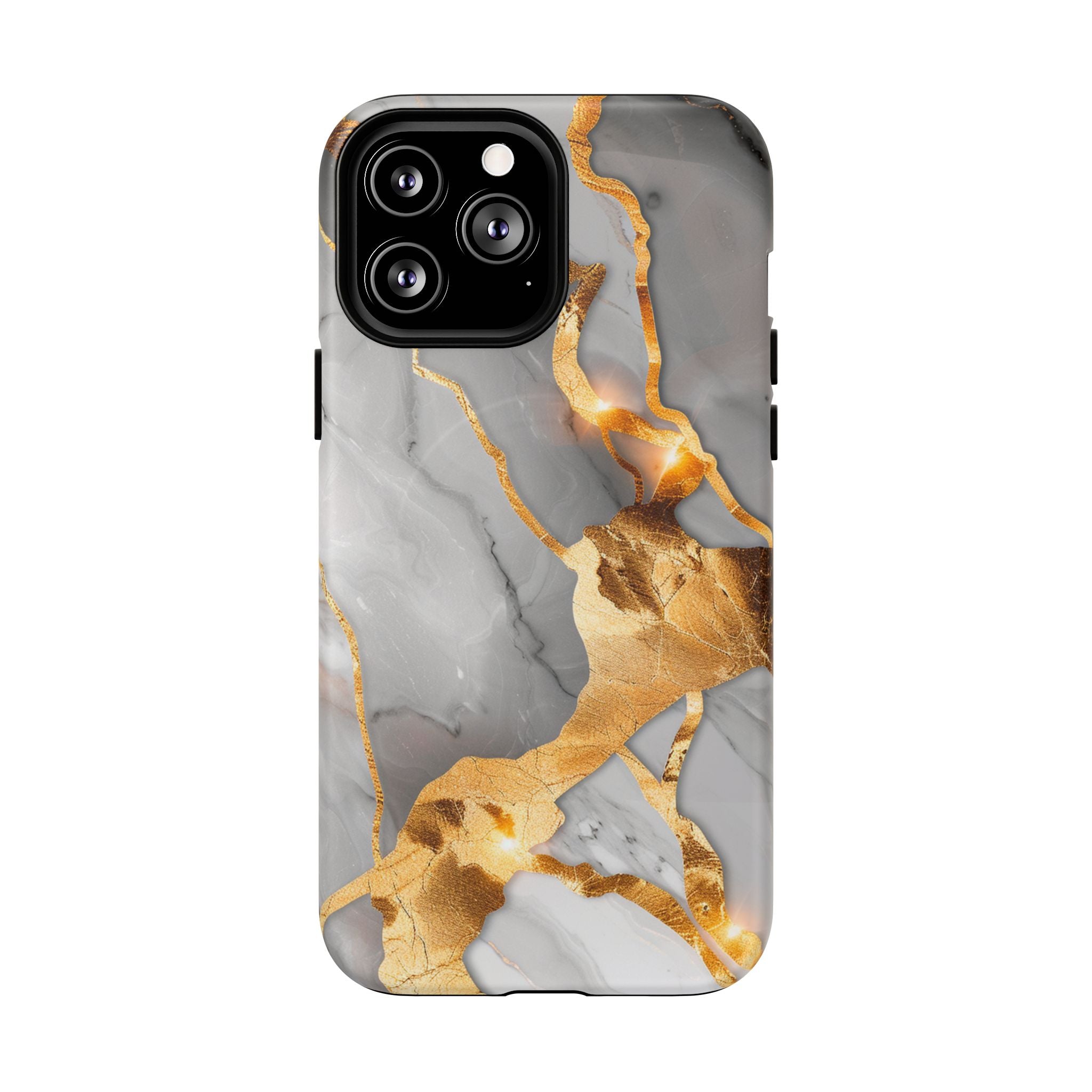 Marble Gold Vein Tough Magnetic Phone Case