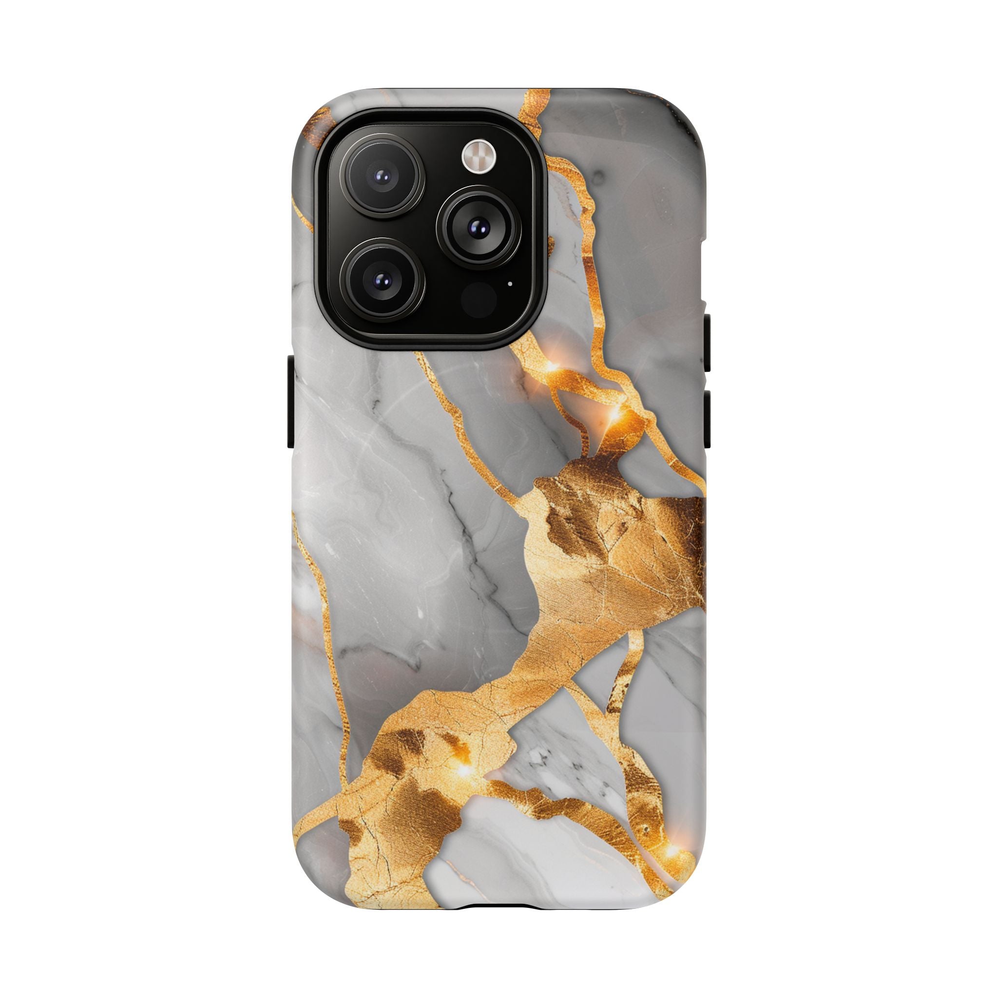 Marble Gold Vein Tough Magnetic Phone Case
