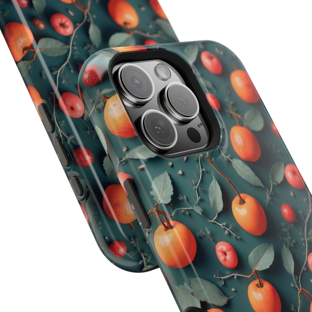 Phone Case – Orange Orchard Magnetic Impact‑Resistant Design