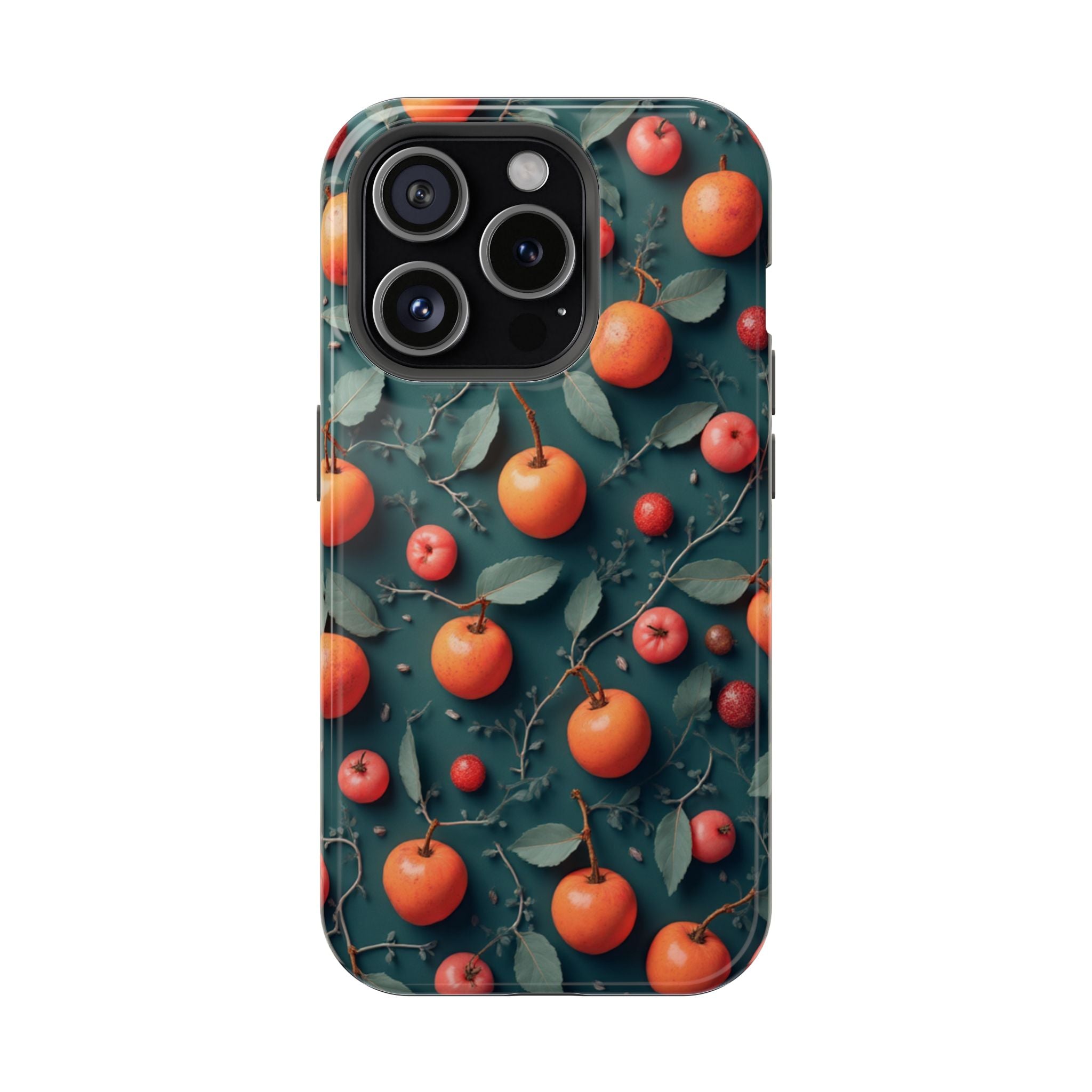 Phone Case – Orange Orchard Magnetic Impact‑Resistant Design