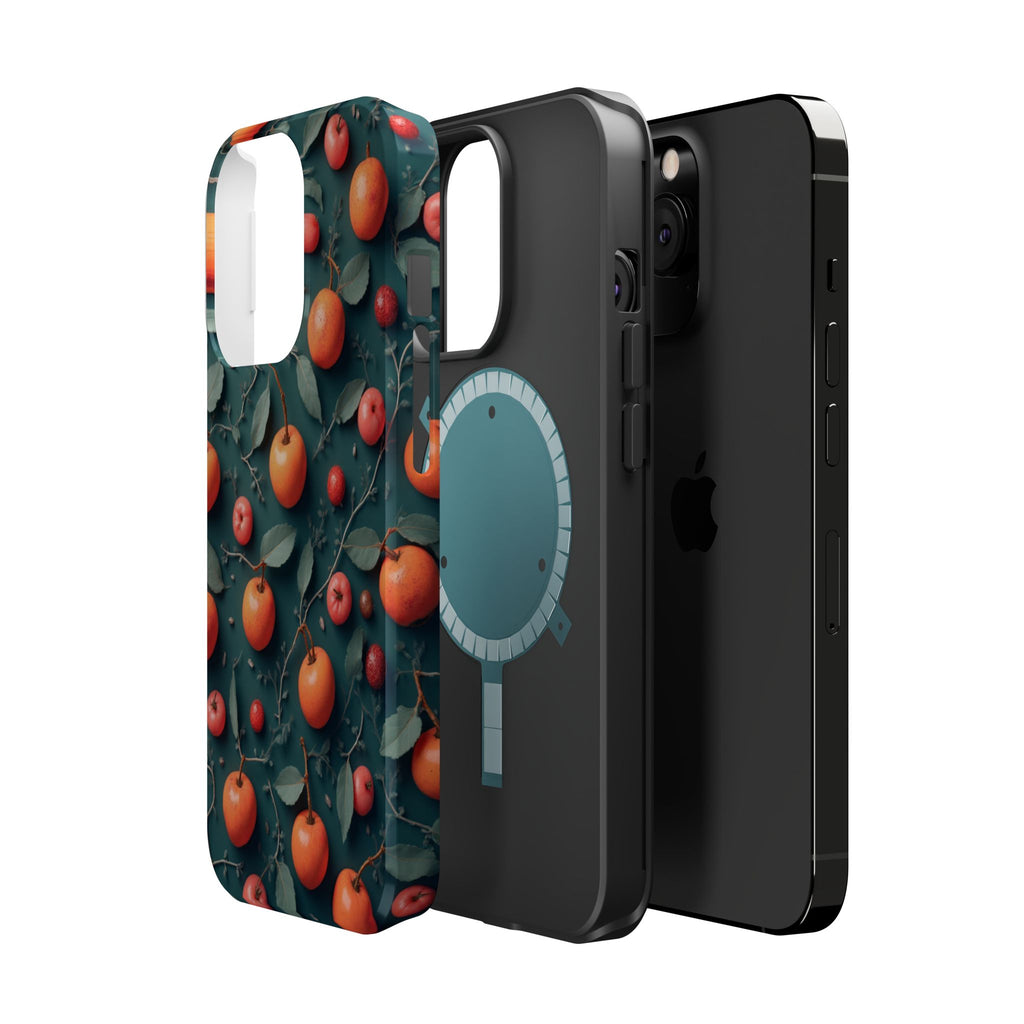 Phone Case – Orange Orchard Magnetic Impact‑Resistant Design