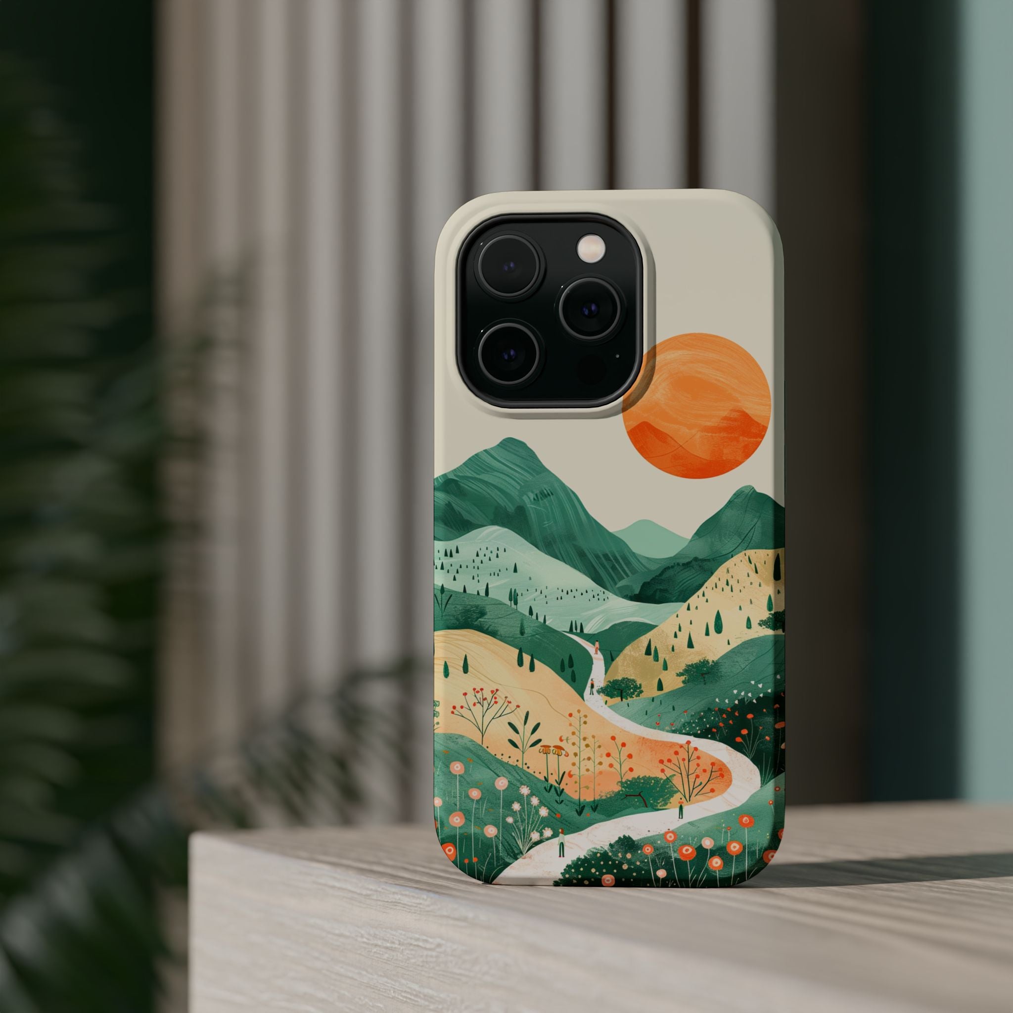 Sunrise Mountain Landscape