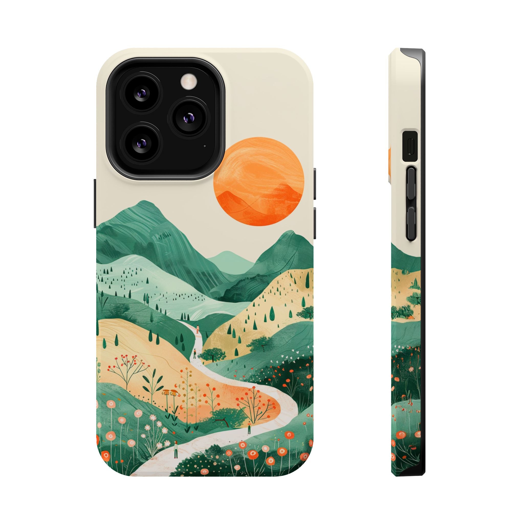 Sunrise Mountain Landscape