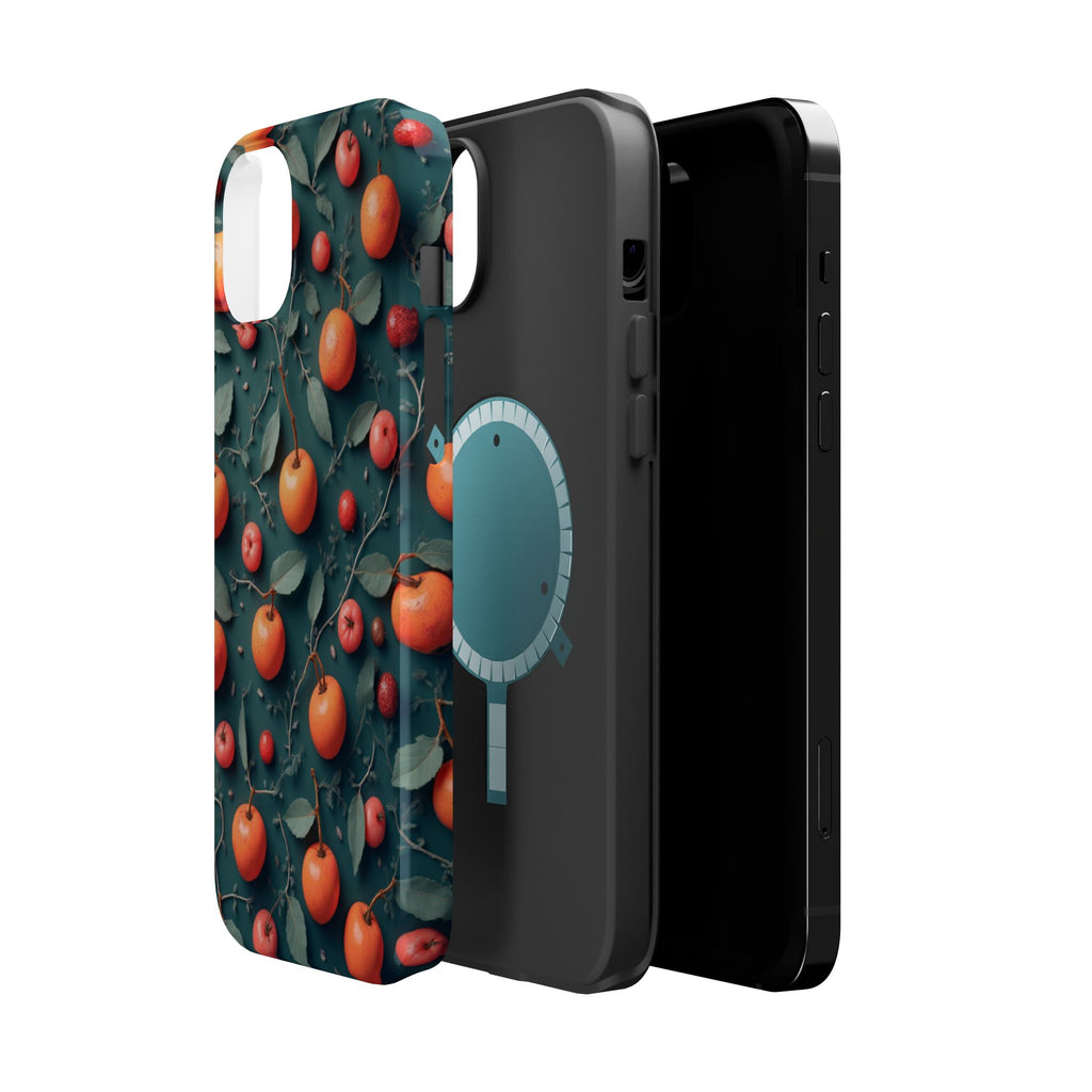 Phone Case – Orange Orchard Magnetic Impact‑Resistant Design