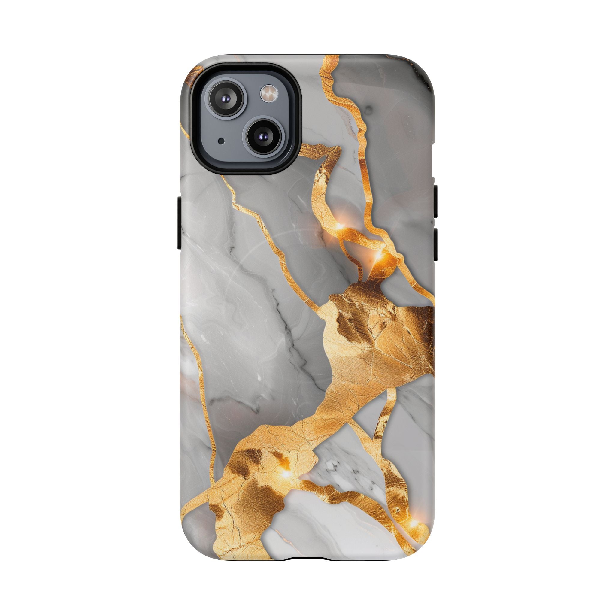 Marble Gold Vein Tough Magnetic Phone Case