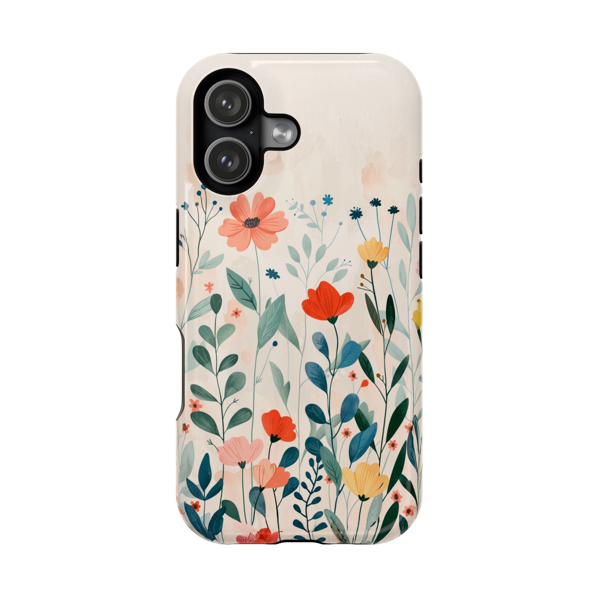 Floral Garden Magnetic Impact-Resistant Phone Case
