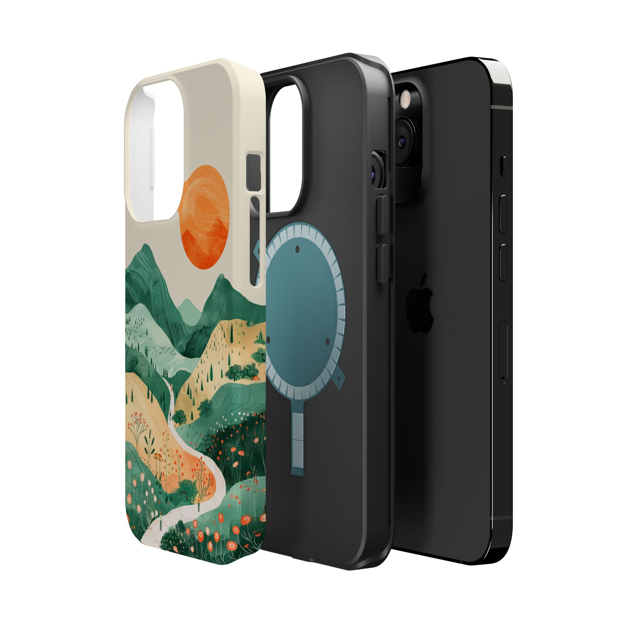 Sunrise Mountain Landscape