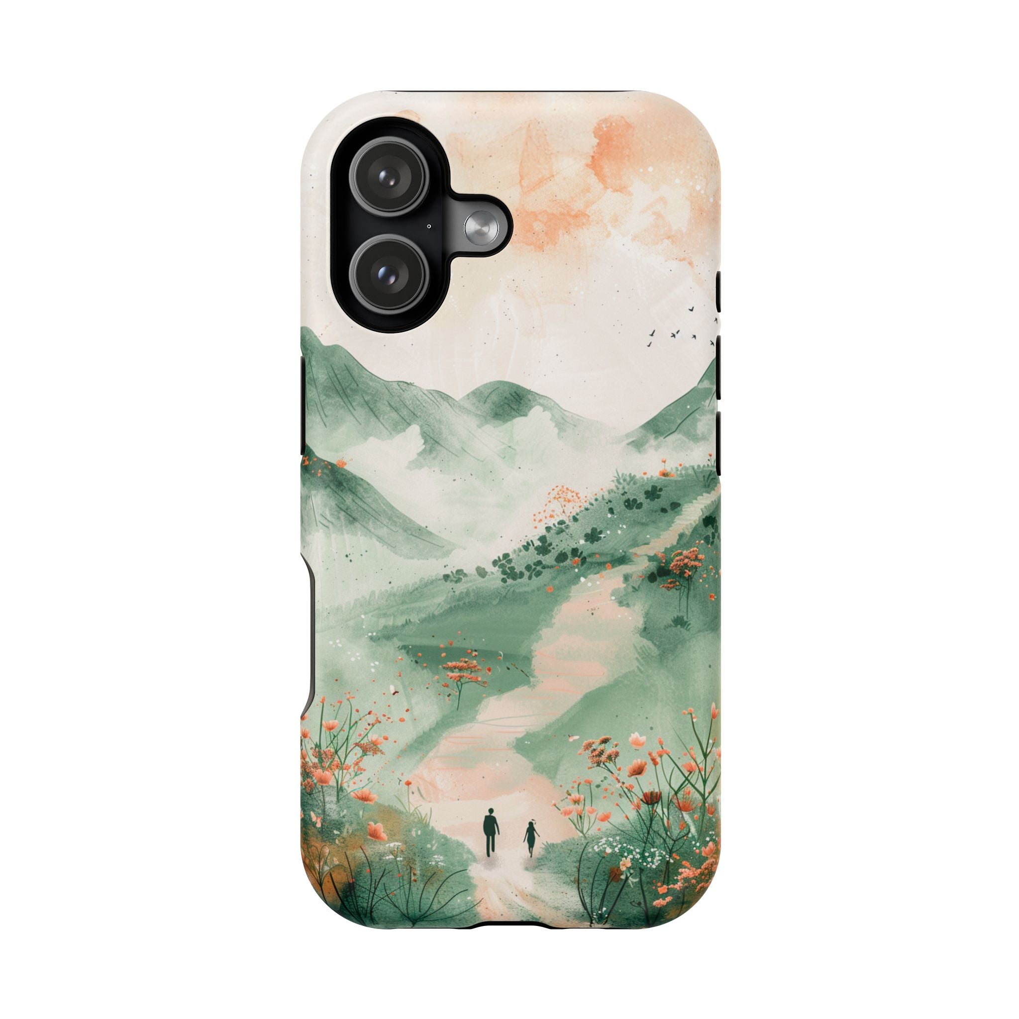 Misty Mountain Landscape