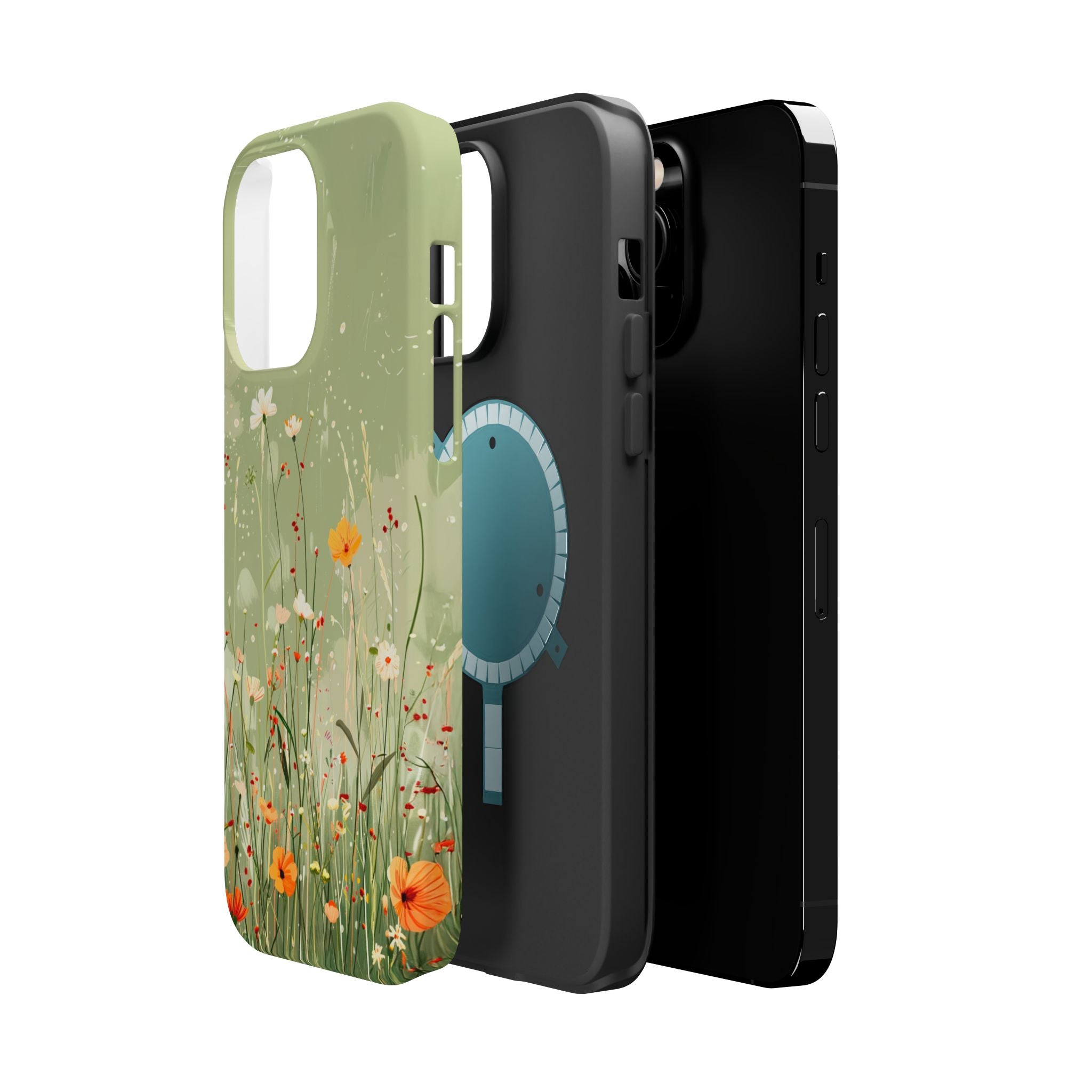 Floral Meadow Magnetic Impact-Resistant Phone Case