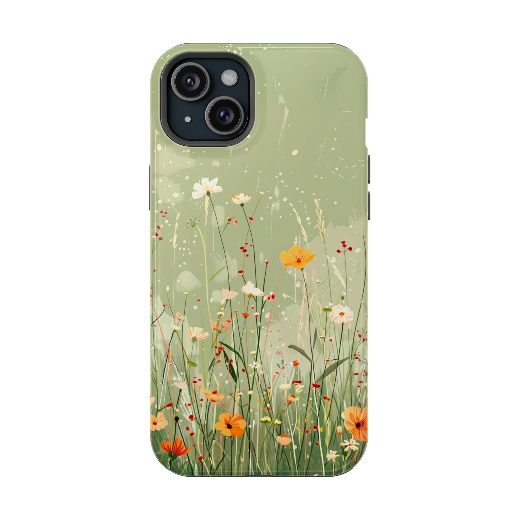 Floral Meadow Magnetic Impact-Resistant Phone Case