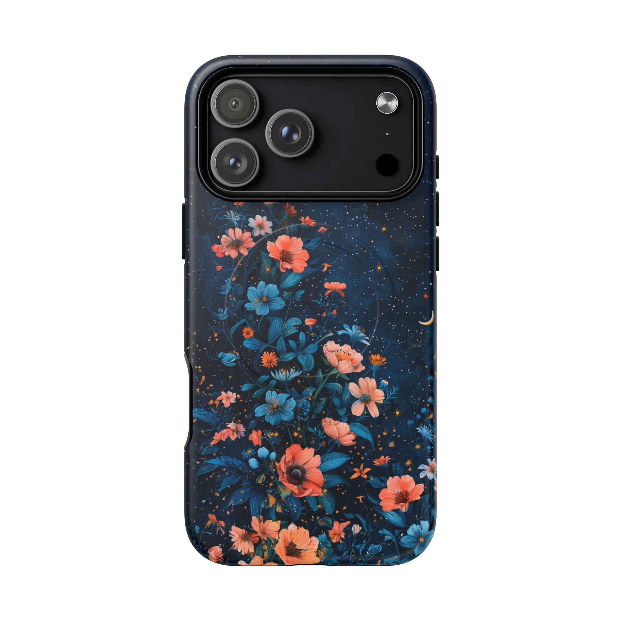 Floral Night Sky Tough Magnetic Phone Case