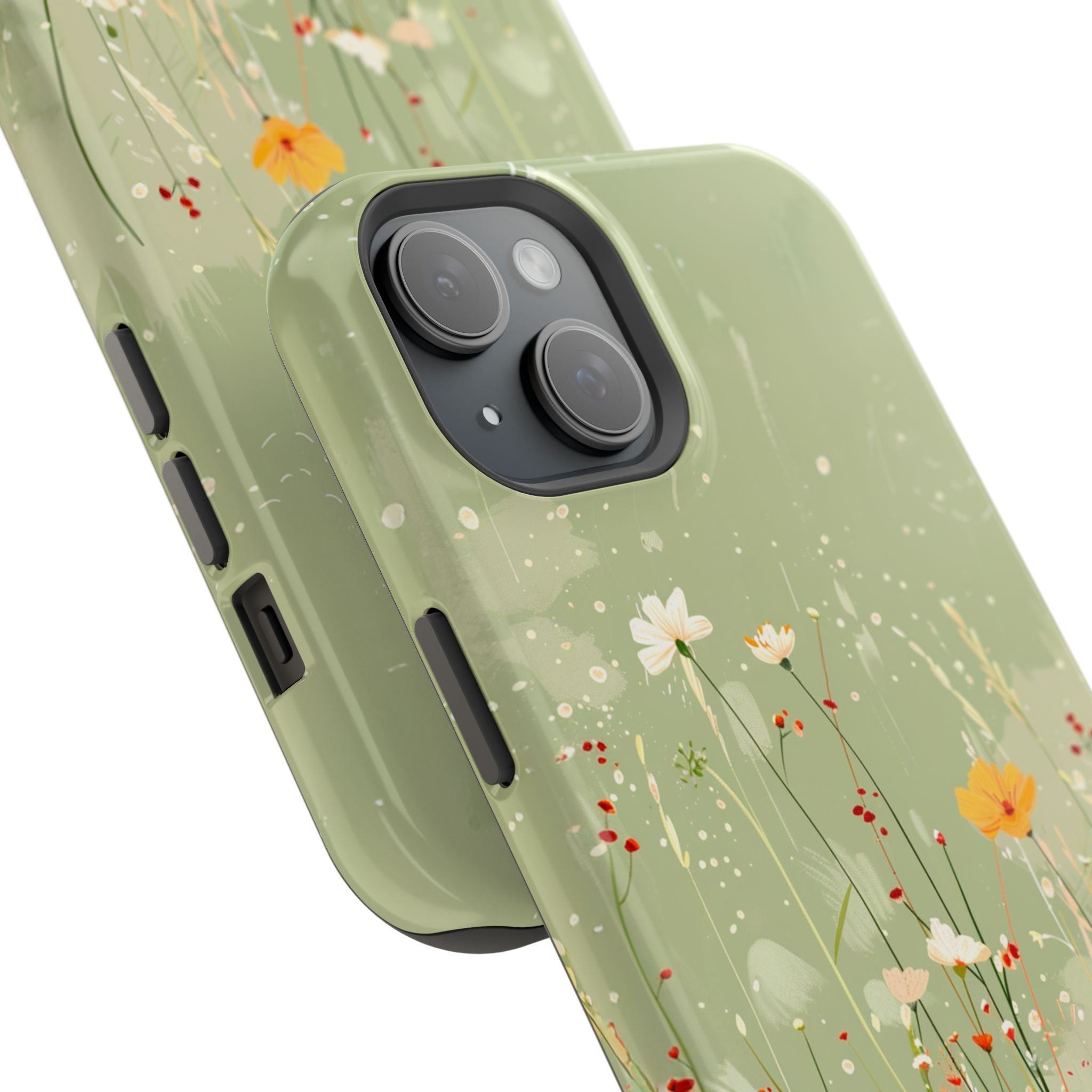 Floral Meadow Magnetic Impact-Resistant Phone Case