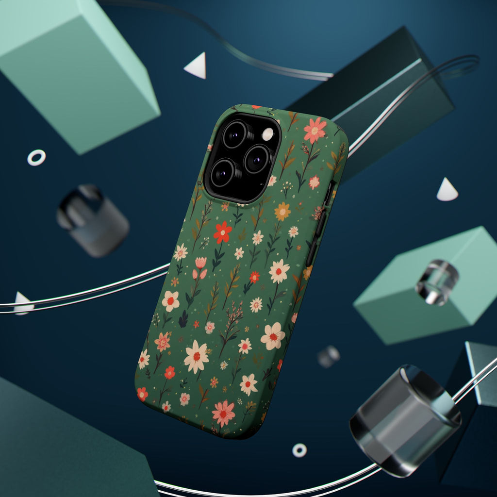 Floral Meadow Magnetic Impact-Resistant Phone Case