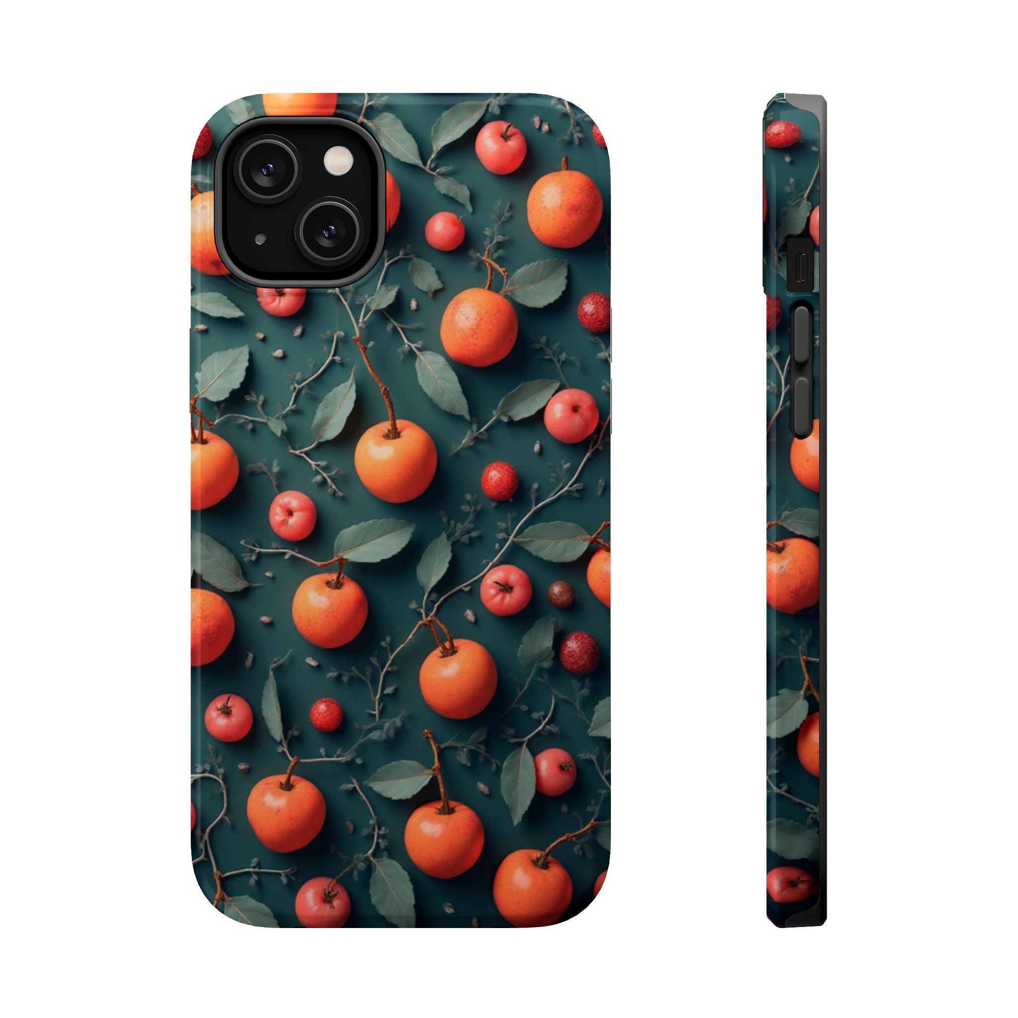 Phone Case – Orange Orchard Magnetic Impact‑Resistant Design