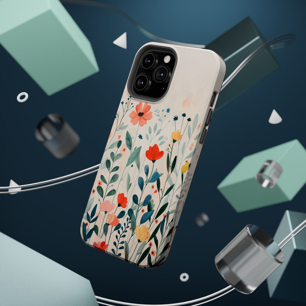 Floral Garden Magnetic Impact-Resistant Phone Case