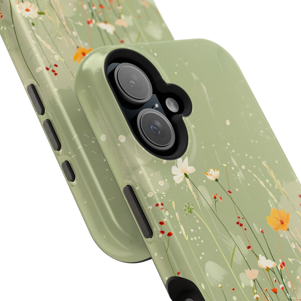 Floral Meadow Magnetic Impact-Resistant Phone Case