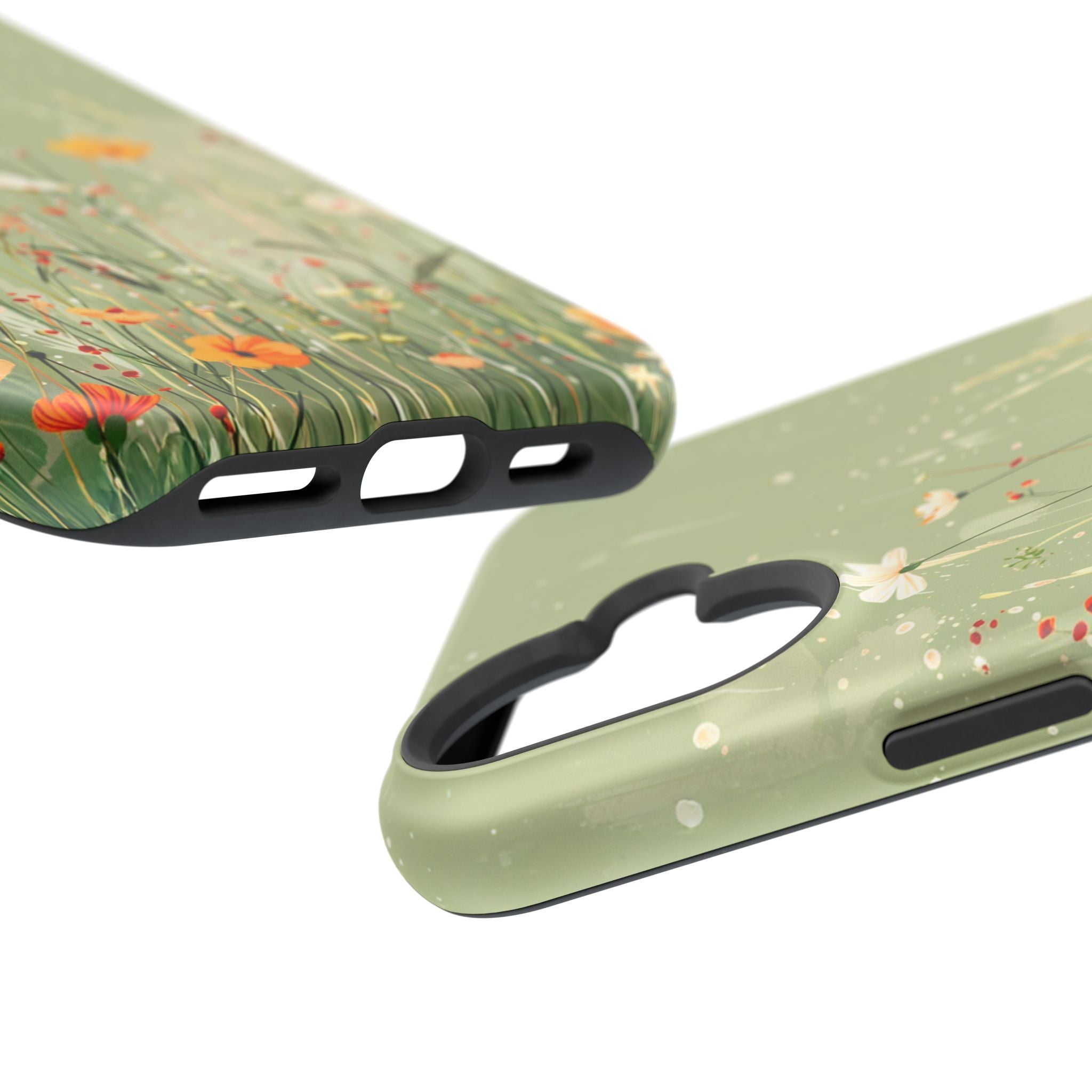 Floral Meadow Magnetic Impact-Resistant Phone Case