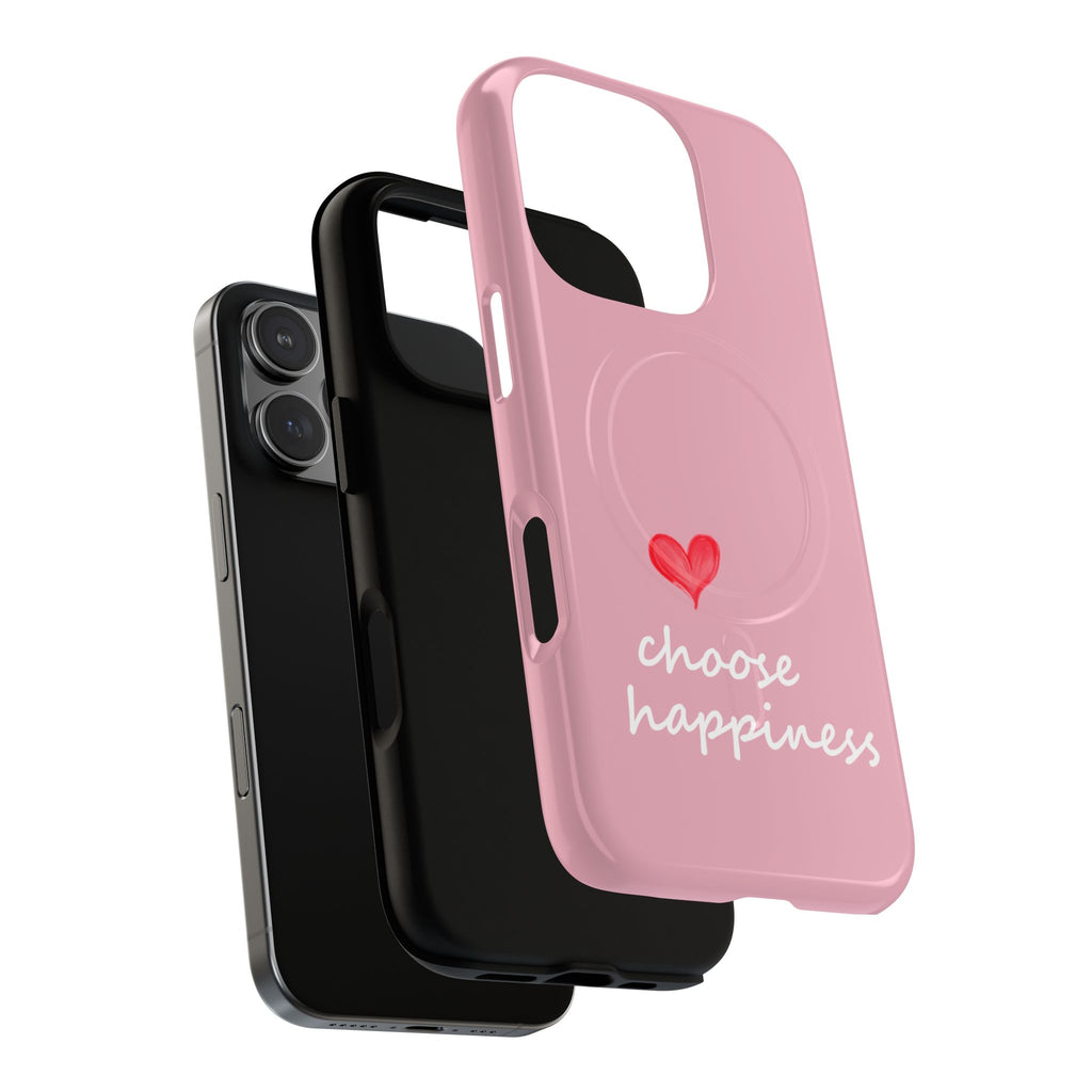 Soft Energy Tough Magnetic Phone Case — Protective Pink MagSafe-Compatible Case