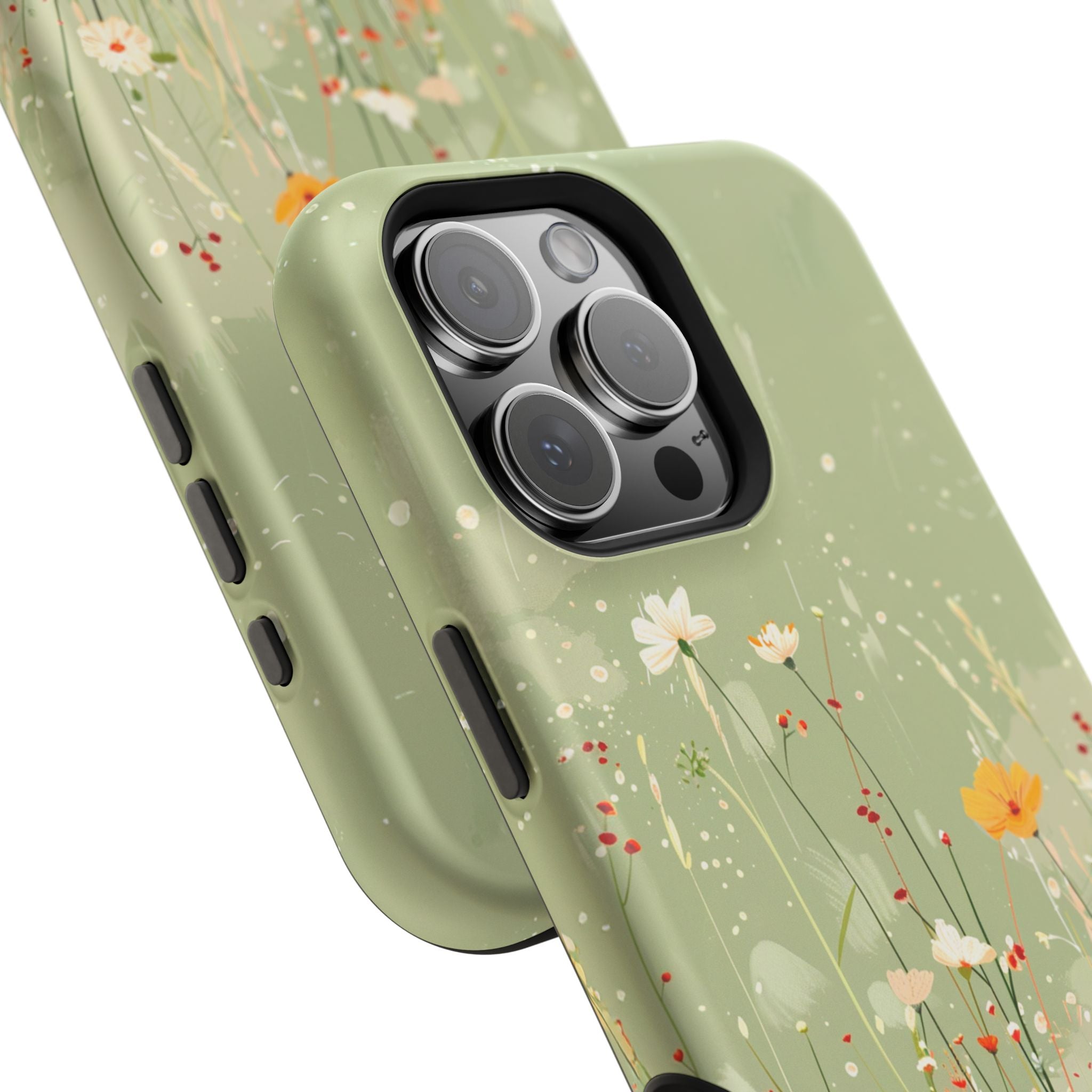Floral Meadow Magnetic Impact-Resistant Phone Case