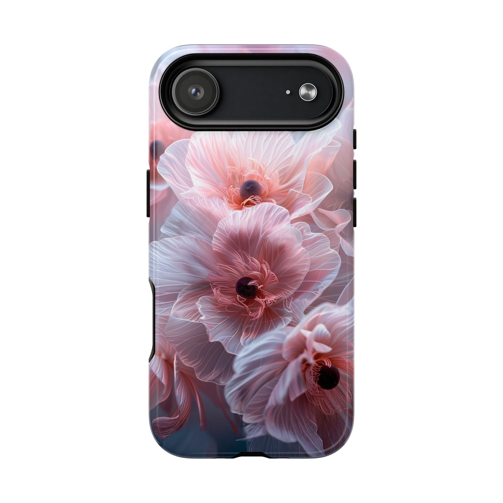 Floral Dream Tough Magnetic Phone Case — Pink Soft Petal Design