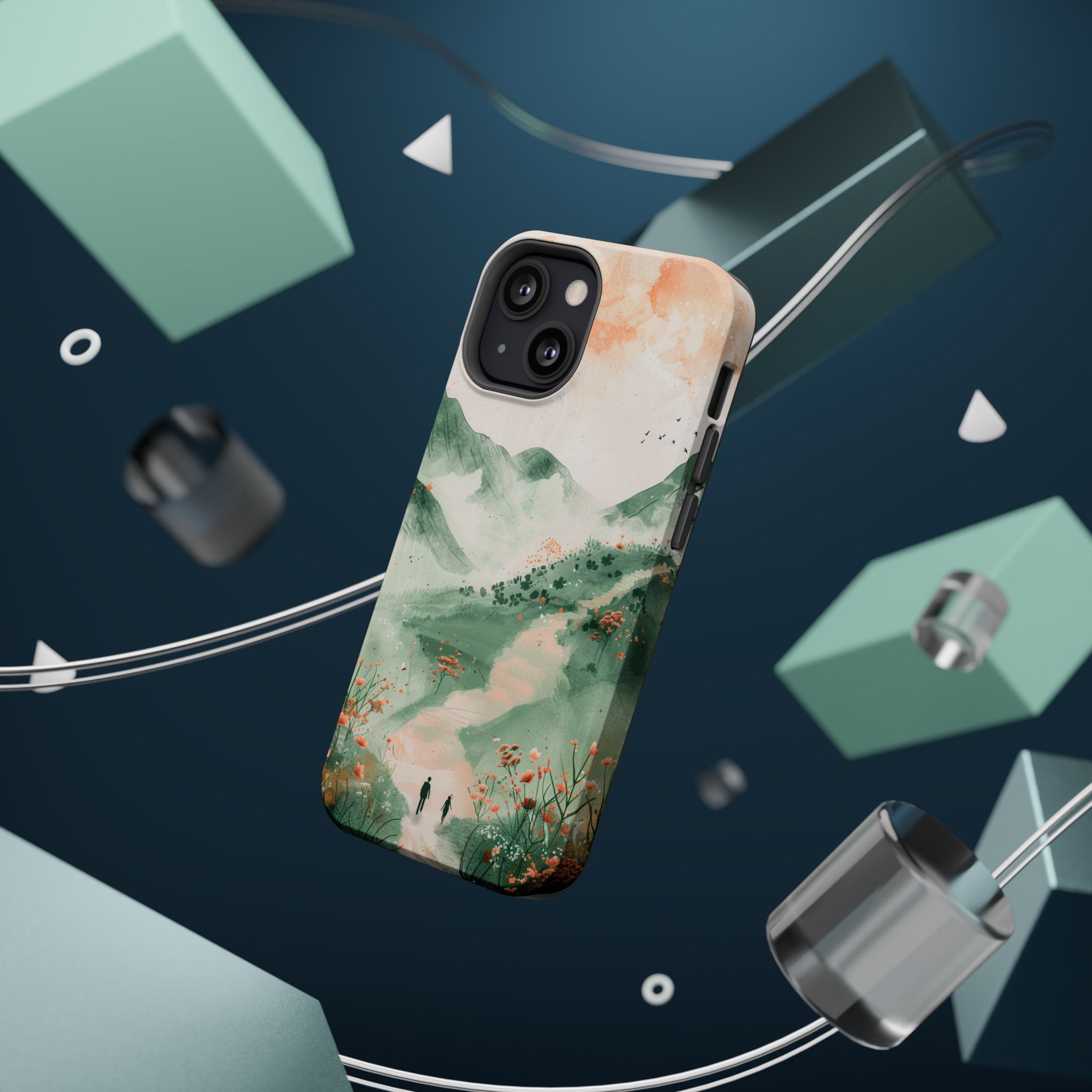 Misty Mountain Landscape