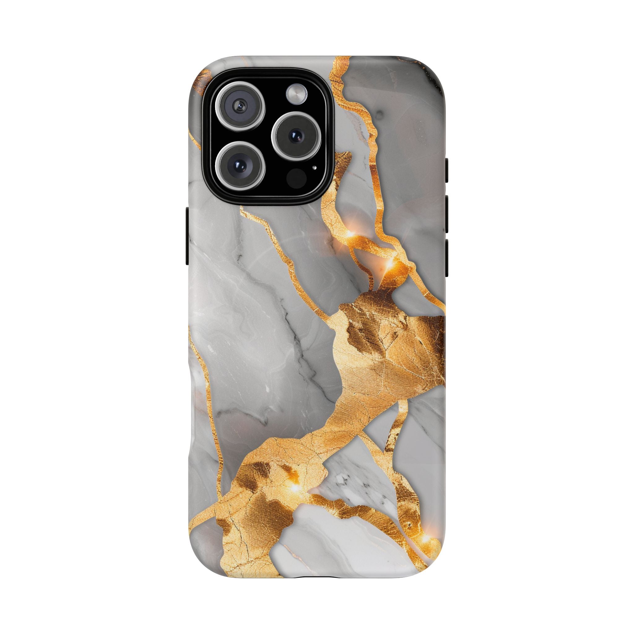 Marble Gold Vein Tough Magnetic Phone Case
