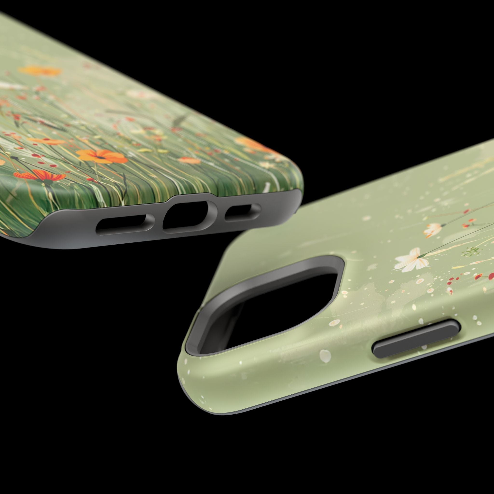 Floral Meadow Magnetic Impact-Resistant Phone Case