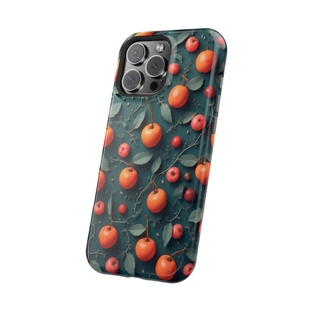 Phone Case – Orange Orchard Magnetic Impact‑Resistant Design