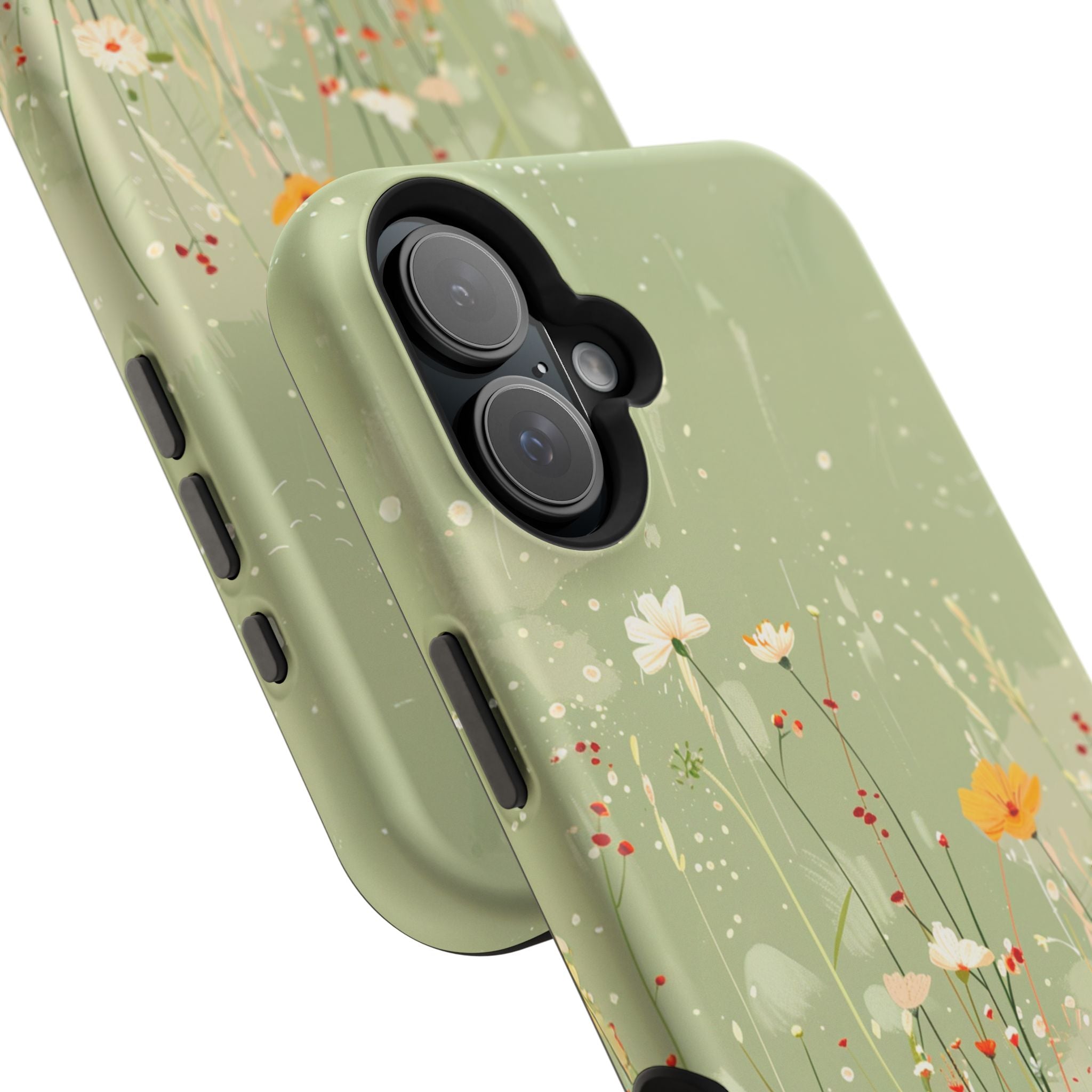 Floral Meadow Magnetic Impact-Resistant Phone Case