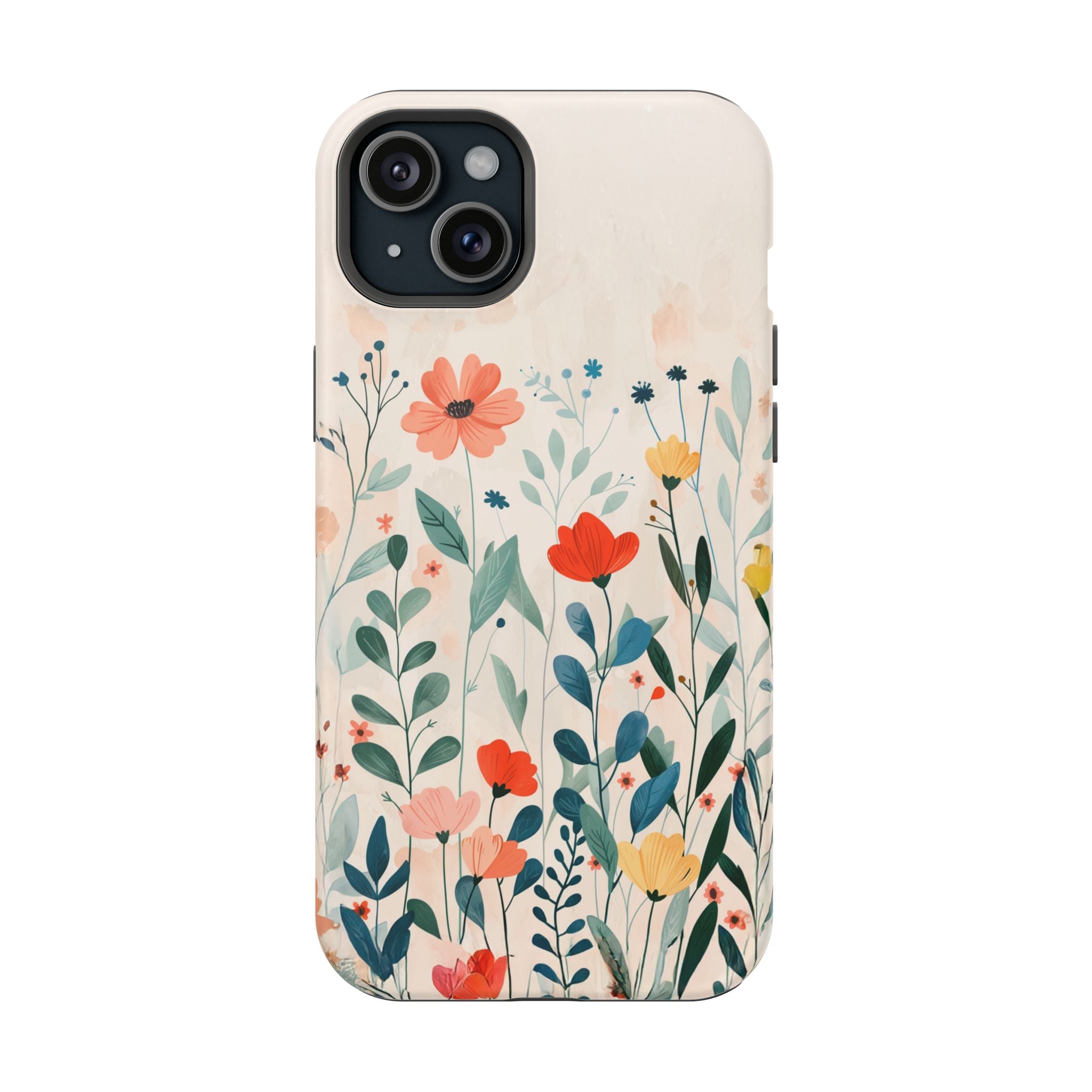 Floral Garden Magnetic Impact-Resistant Phone Case