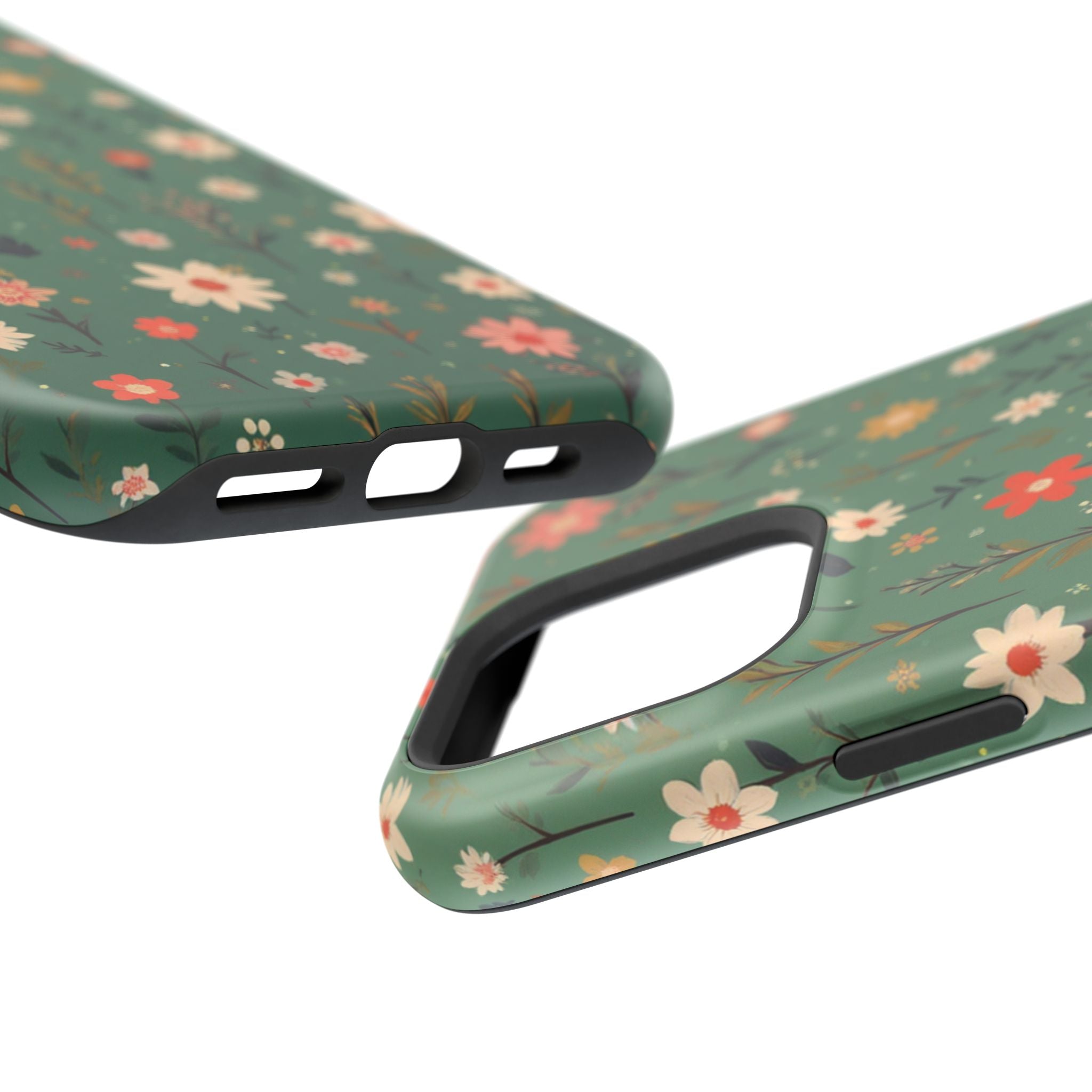 Floral Meadow Magnetic Impact-Resistant Phone Case