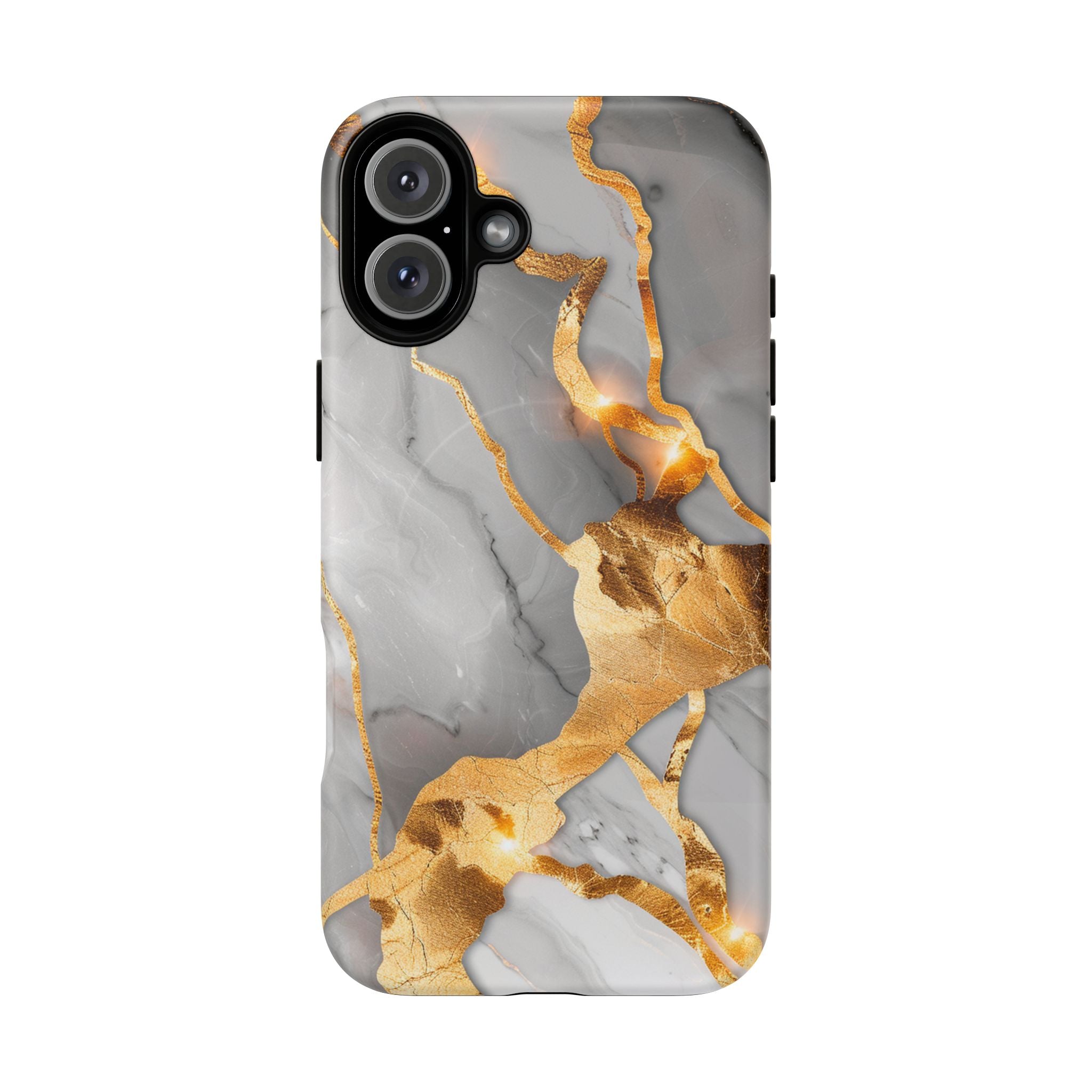 Marble Gold Vein Tough Magnetic Phone Case